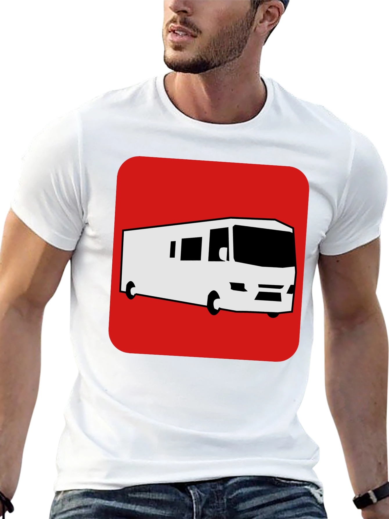 RV Camper T-Shirt - Black Graphic Tee