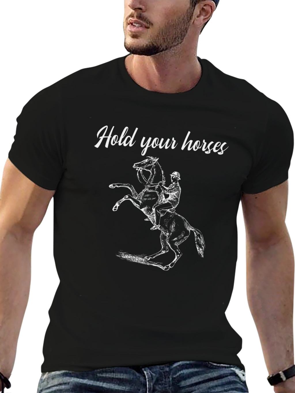Hold Your Horses Graphic Tee