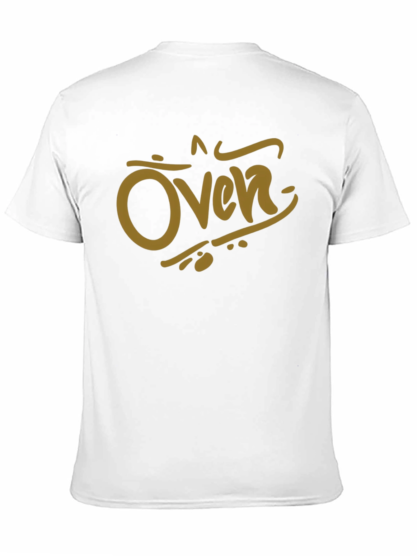 Oven Graphic Tee - Black Cotton Casual Shirt