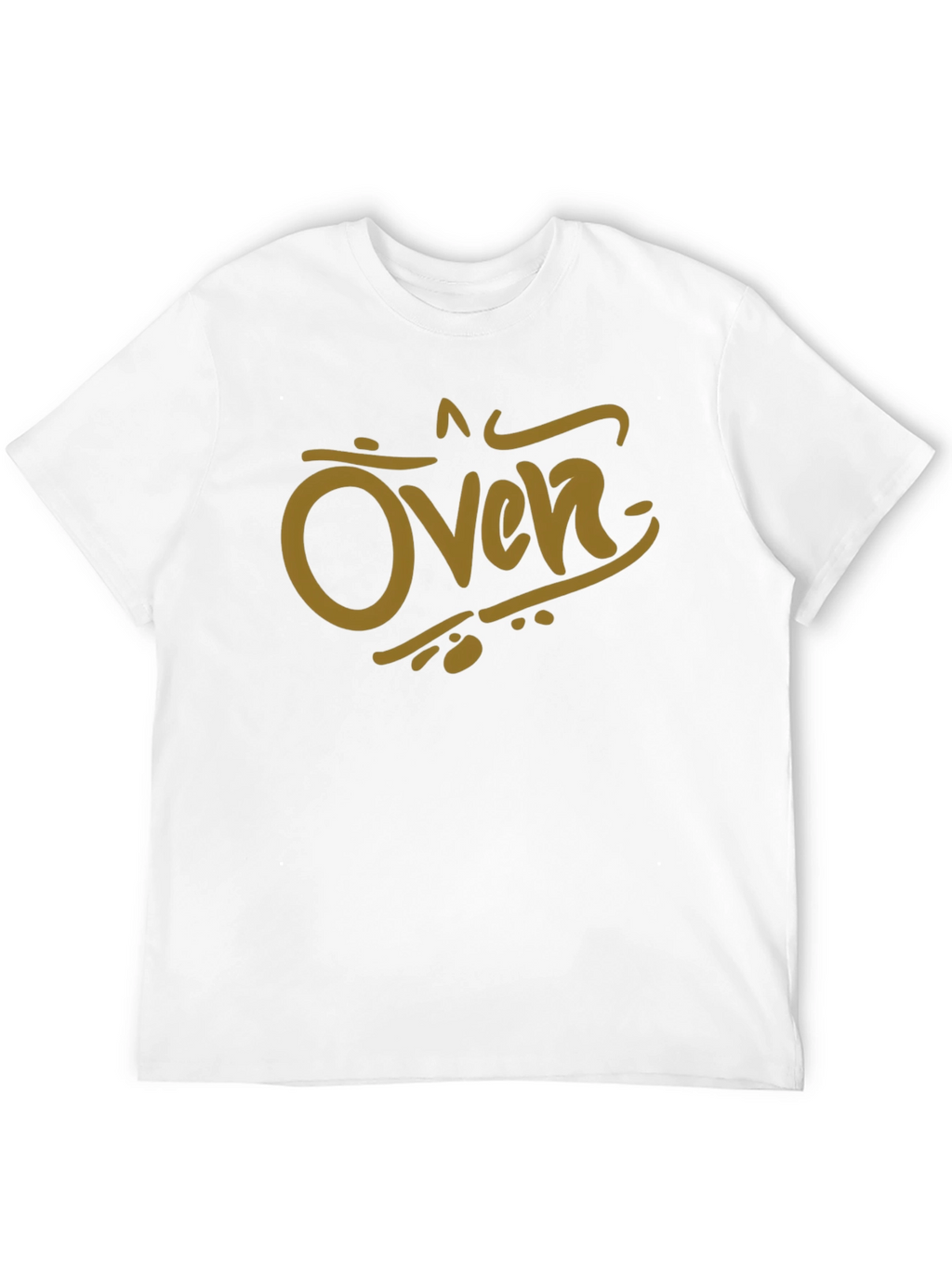 Oven Graphic Tee - Black Cotton Casual Shirt
