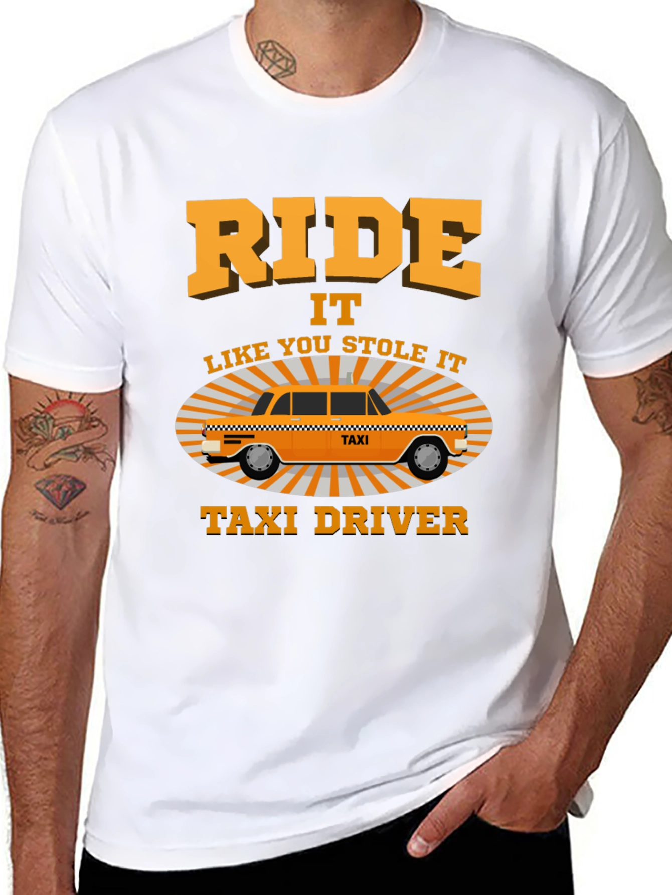 Ride Like You Stole It Taxi Driver T-Shirt