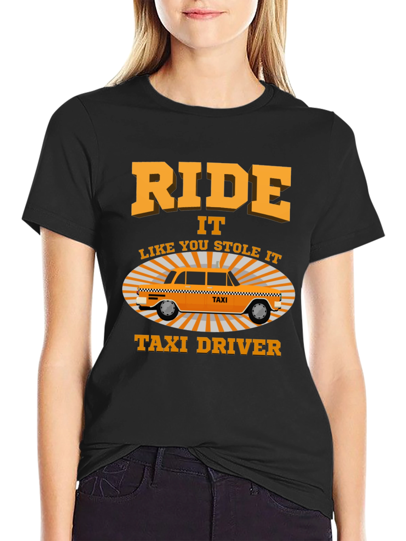 Ride Like You Stole It Taxi Driver T-Shirt