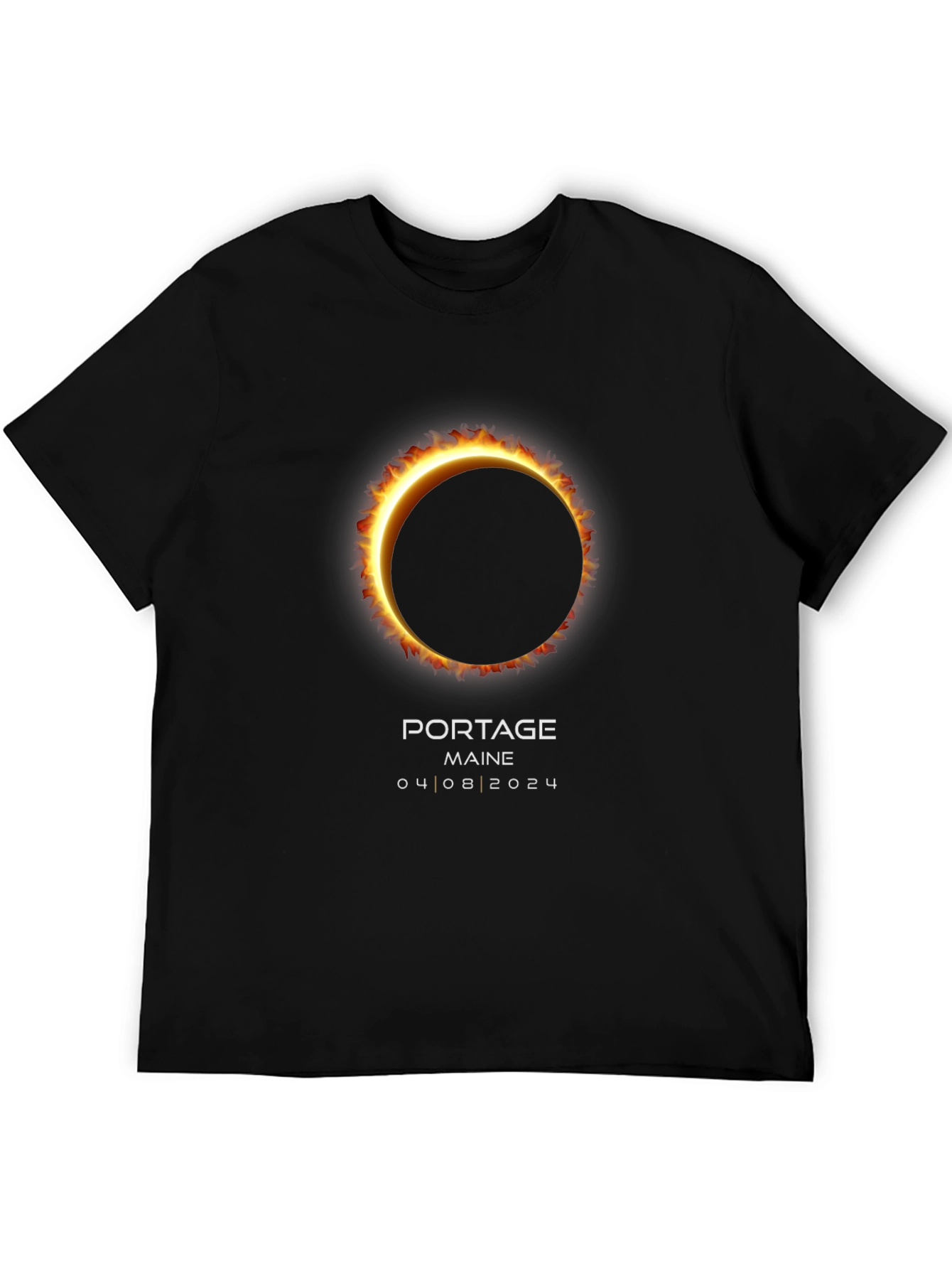 Portage Maine Eclipse 04/08/2024 T-Shirt