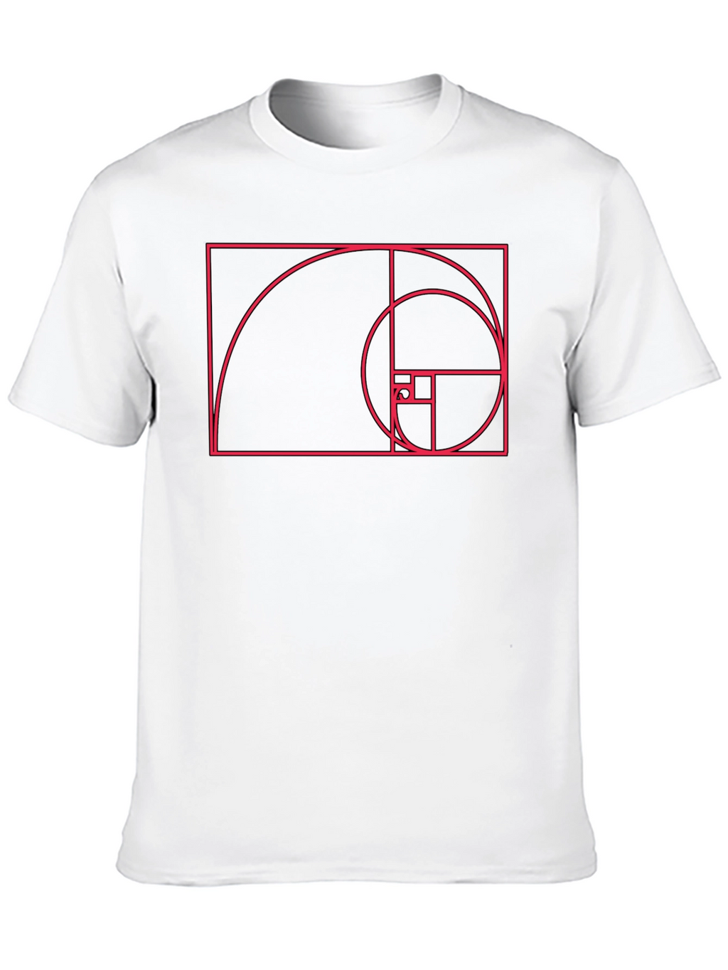 Fibonacci Sequence Graphic Tee - Stylish Math Design