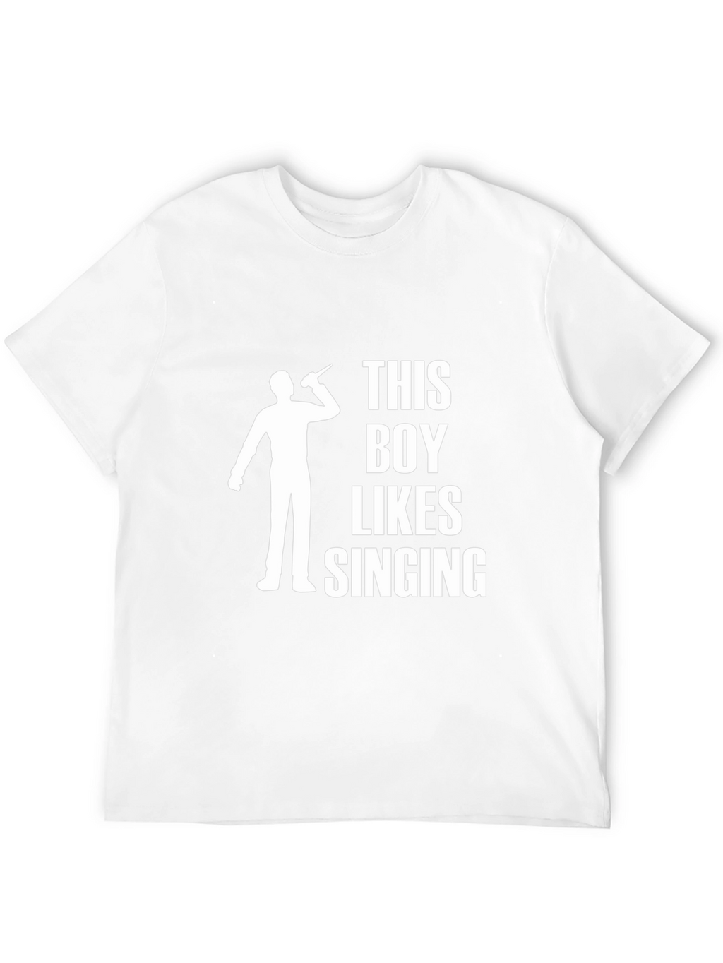 This Boy Likes Singing T-Shirt