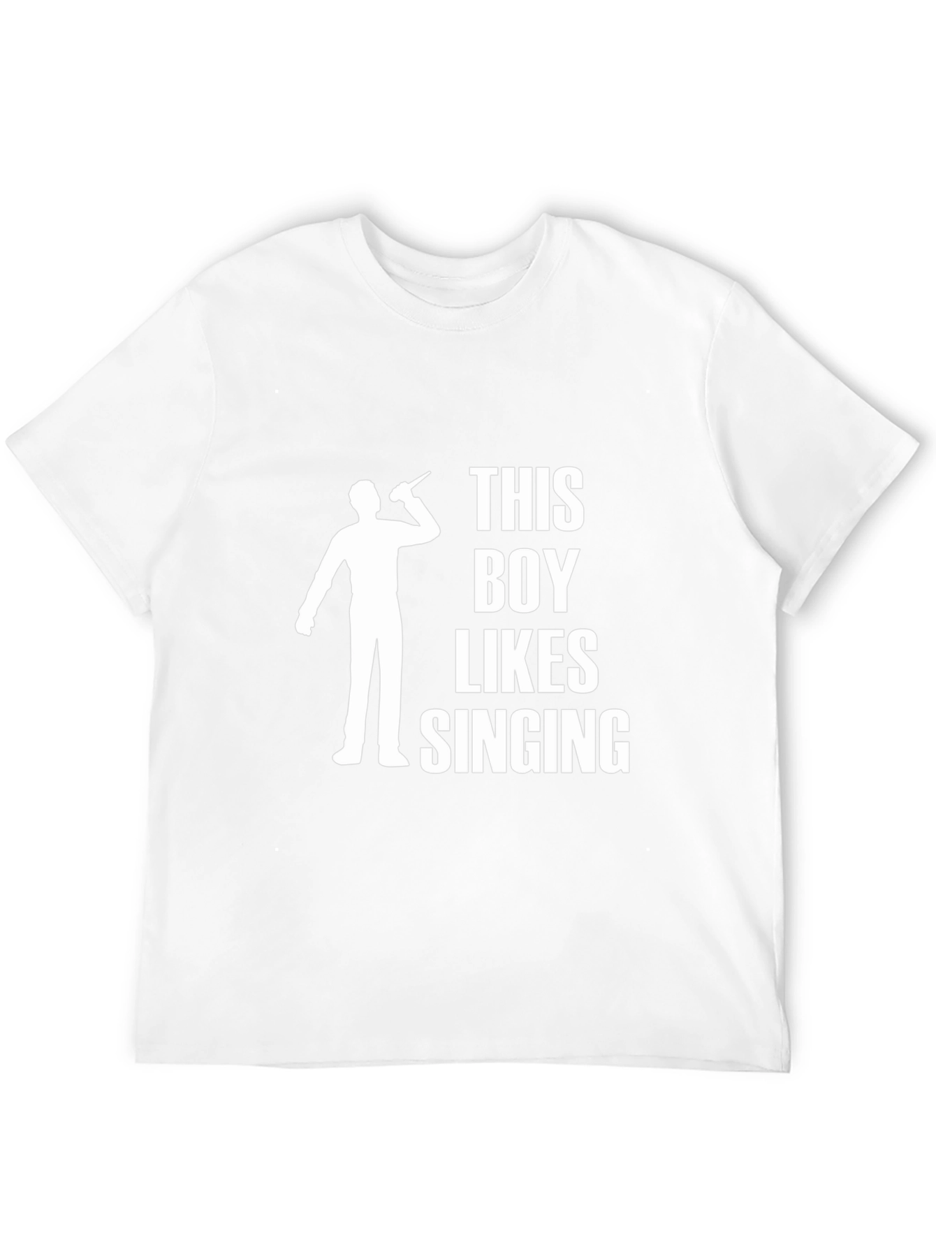 This Boy Likes Singing T-Shirt