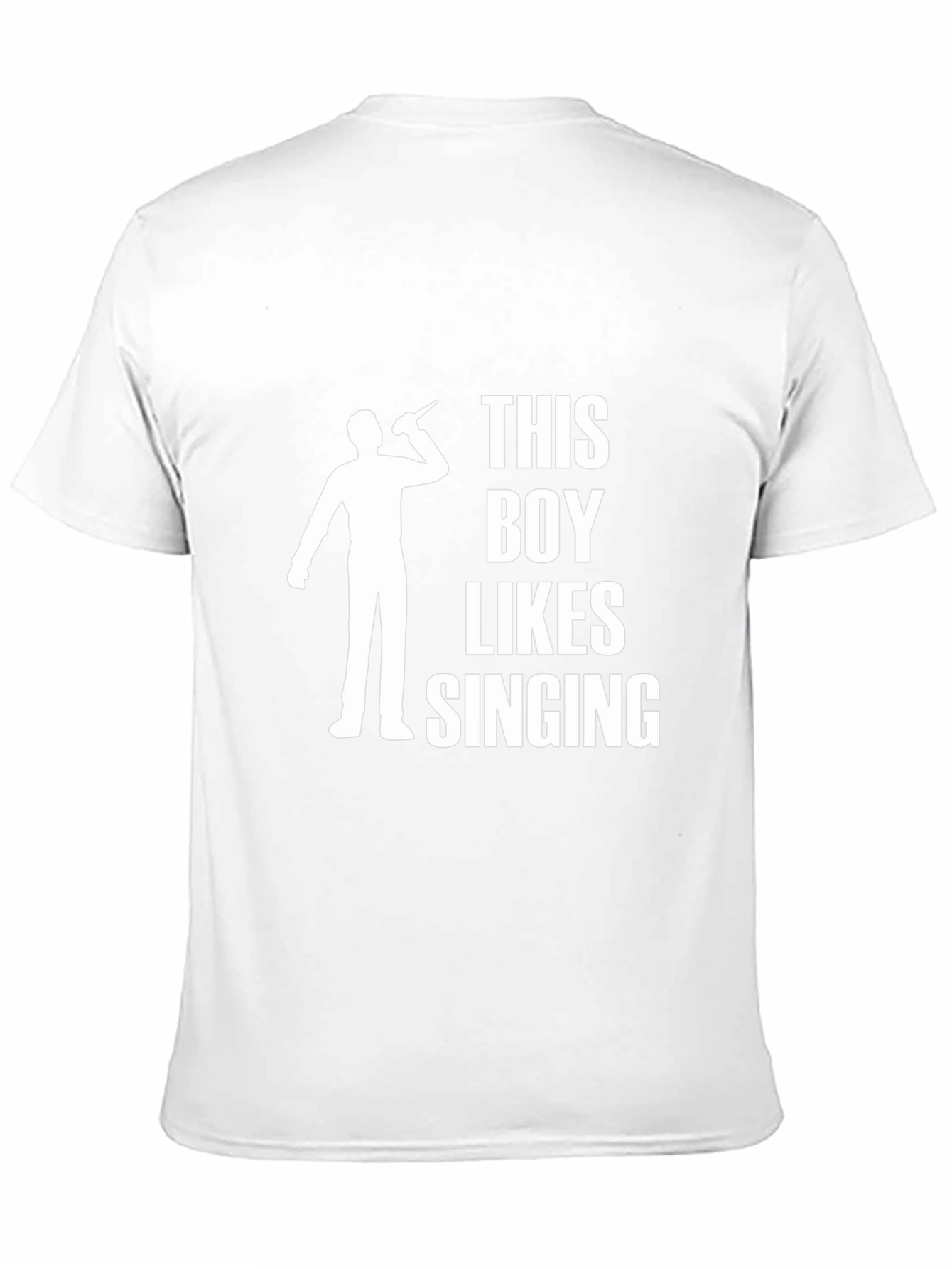 This Boy Likes Singing T-Shirt