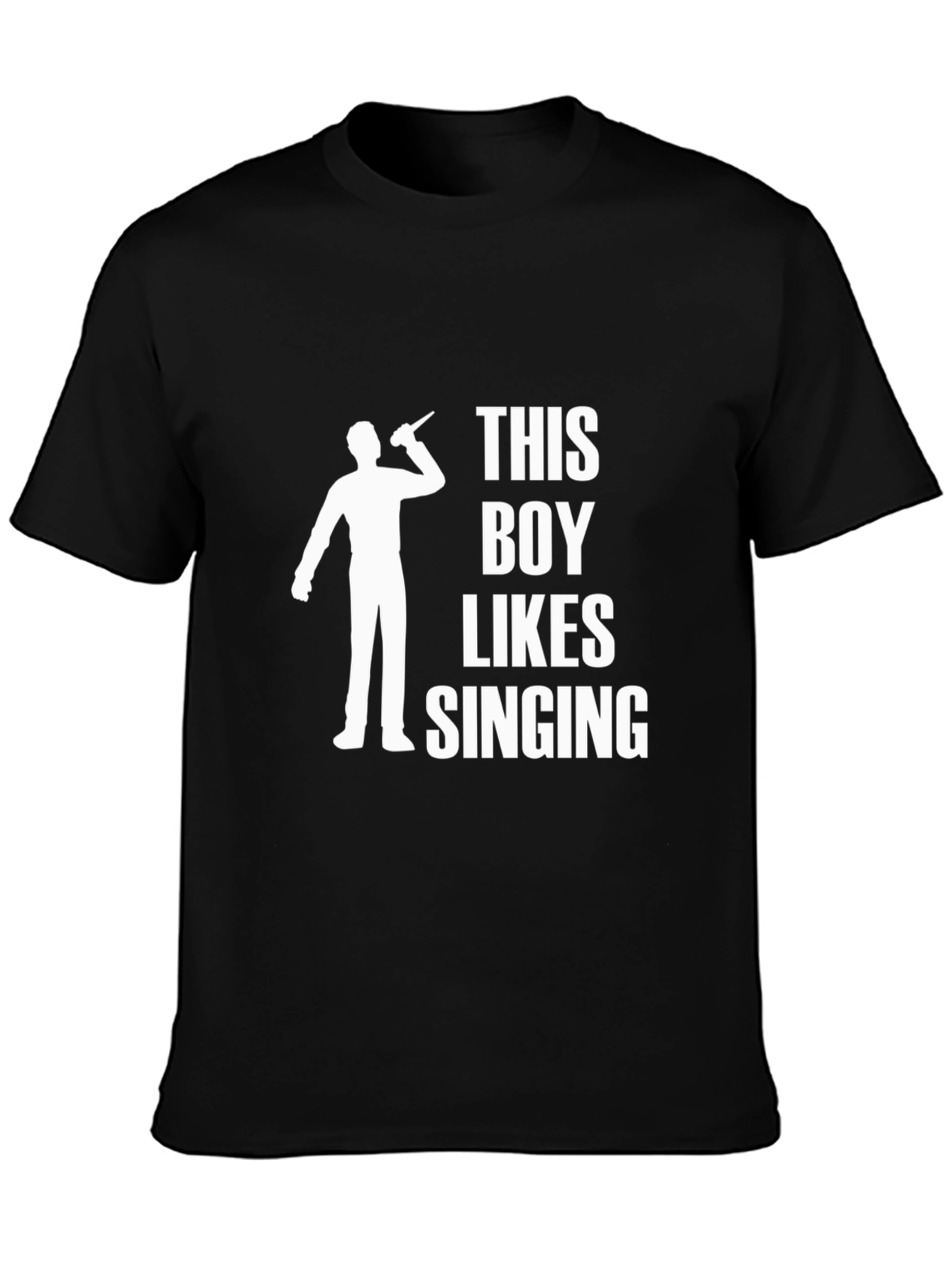 This Boy Likes Singing T-Shirt