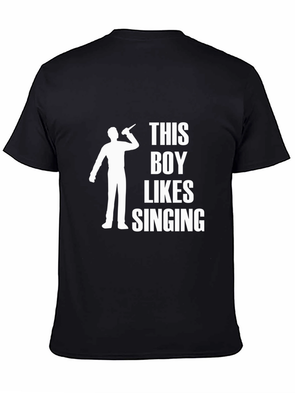 This Boy Likes Singing T-Shirt