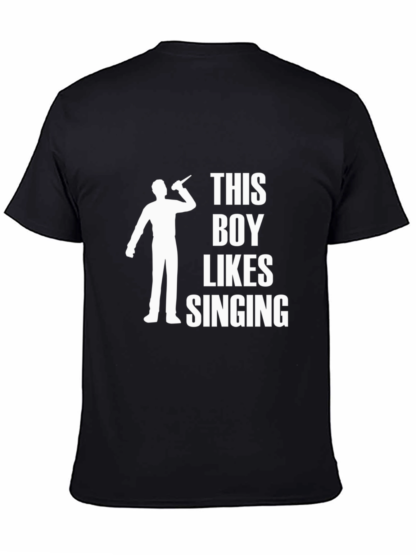 This Boy Likes Singing T-Shirt