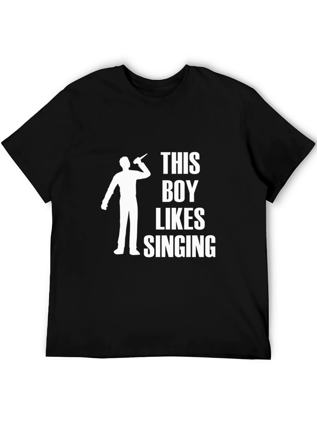 This Boy Likes Singing T-Shirt