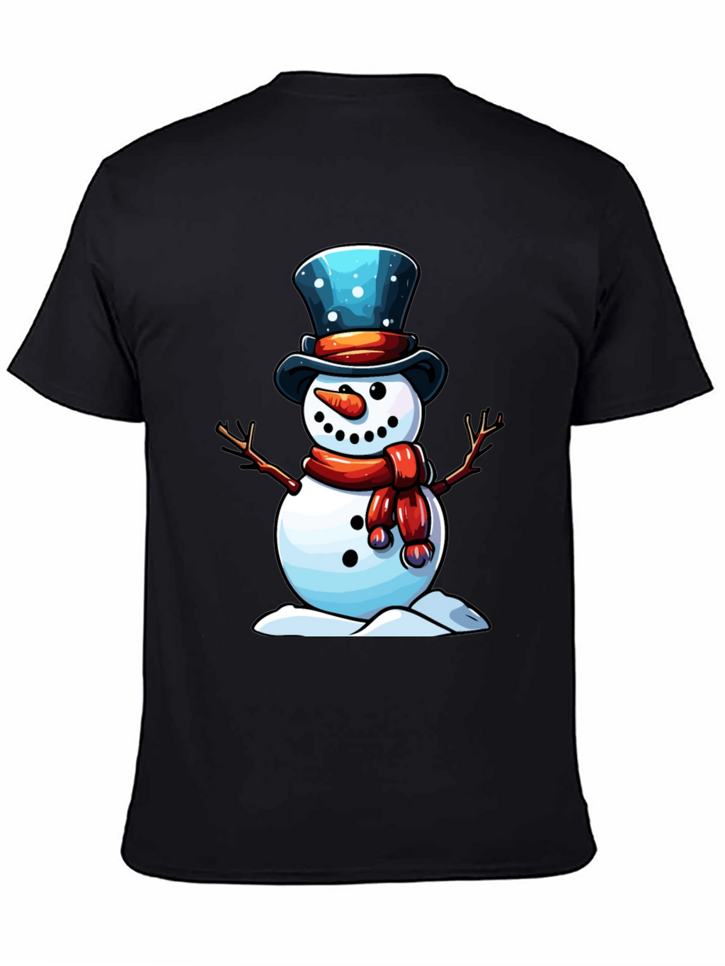 Festive Snowman Graphic Tee