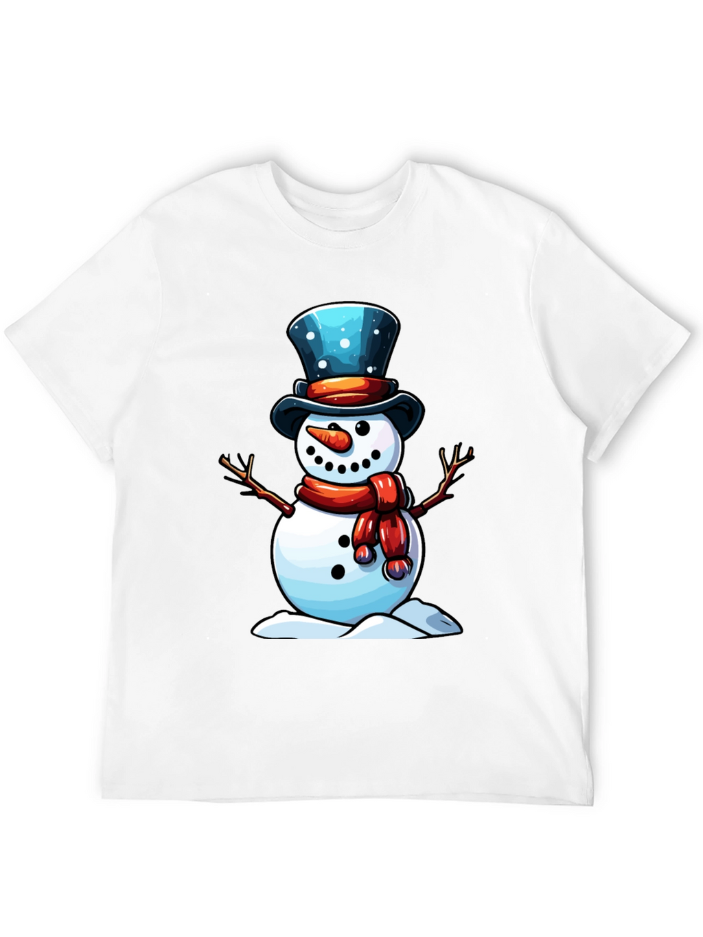 Festive Snowman Graphic Tee