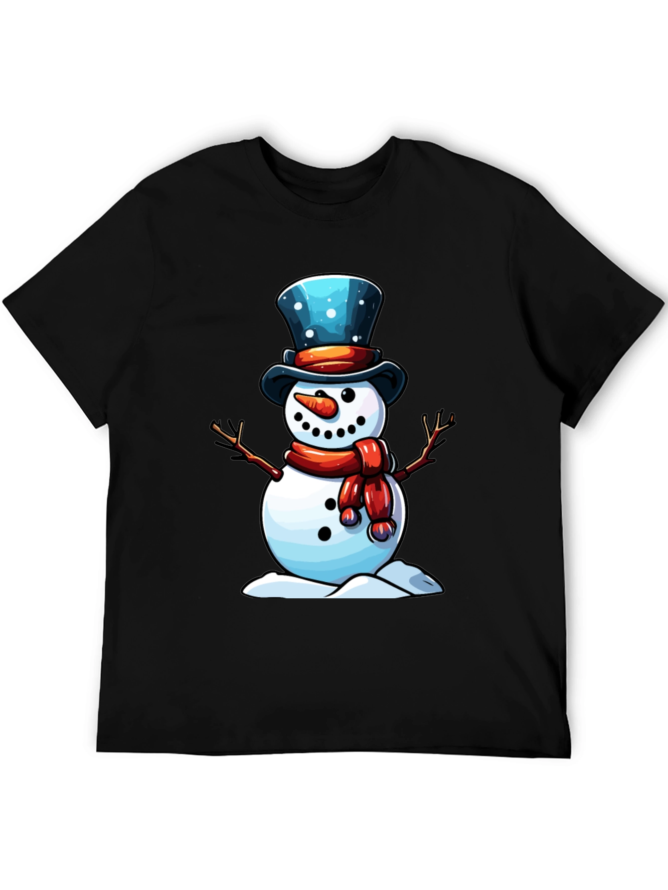 Festive Snowman Graphic Tee