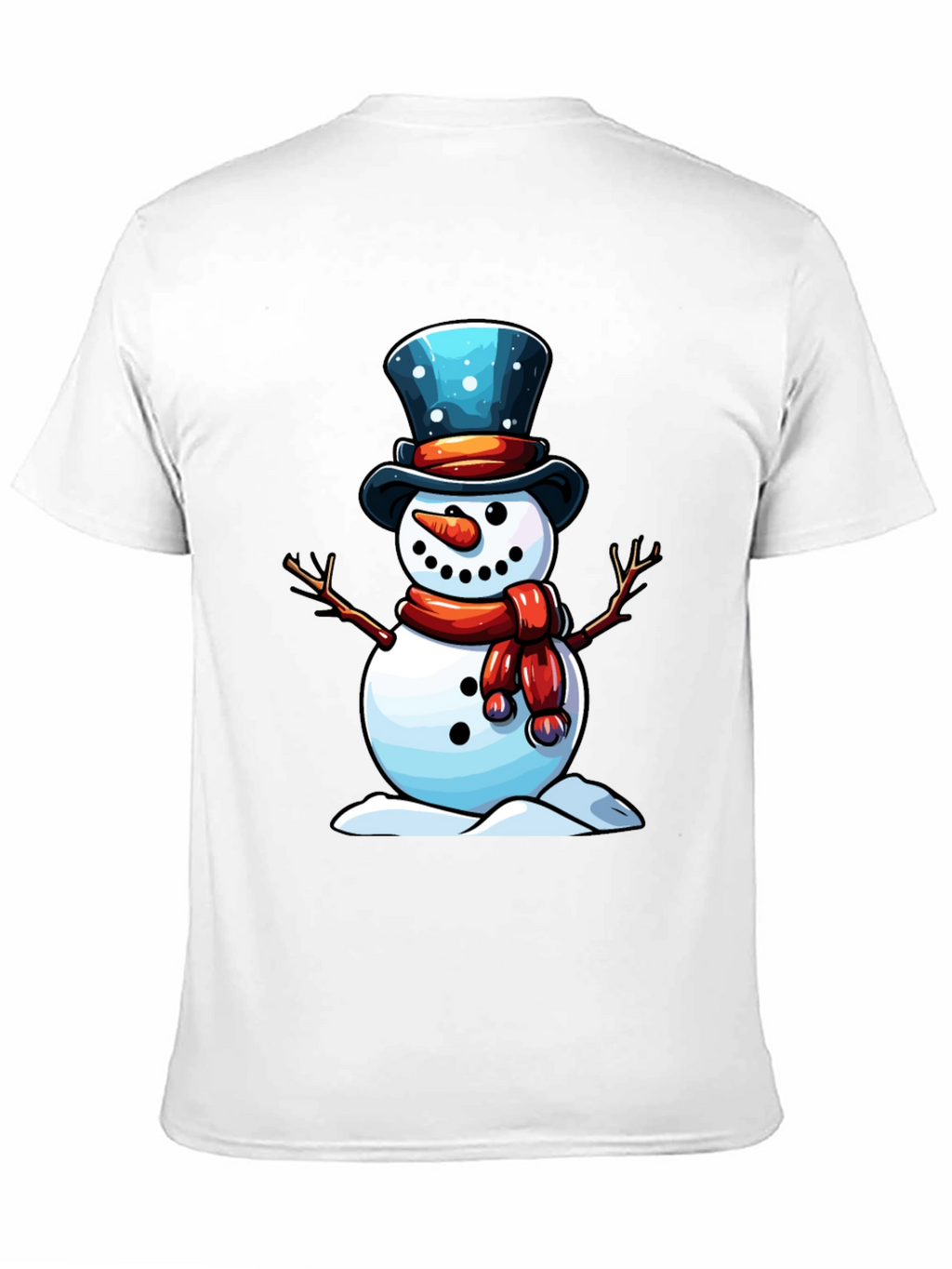 Festive Snowman Graphic Tee