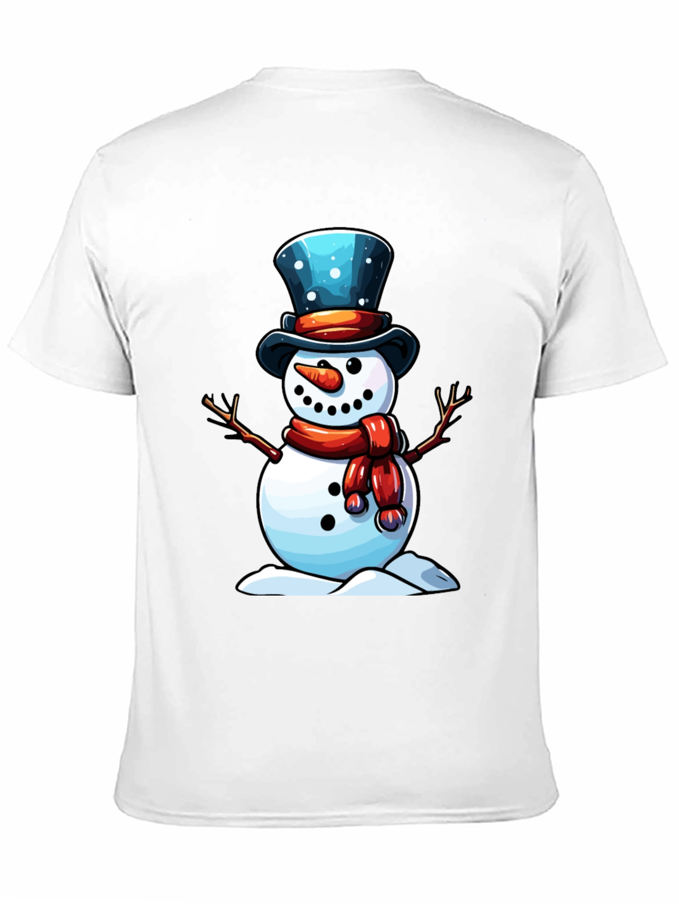 Festive Snowman Graphic Tee