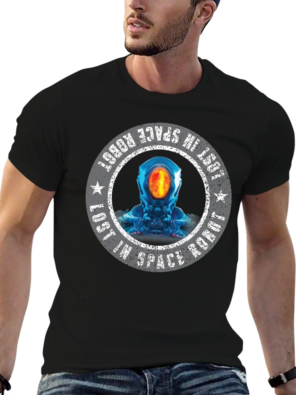 Lost in Space Robot T-Shirt - Graphic Tee