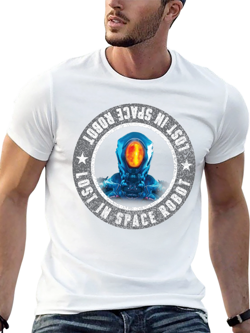 Lost in Space Robot T-Shirt - Graphic Tee
