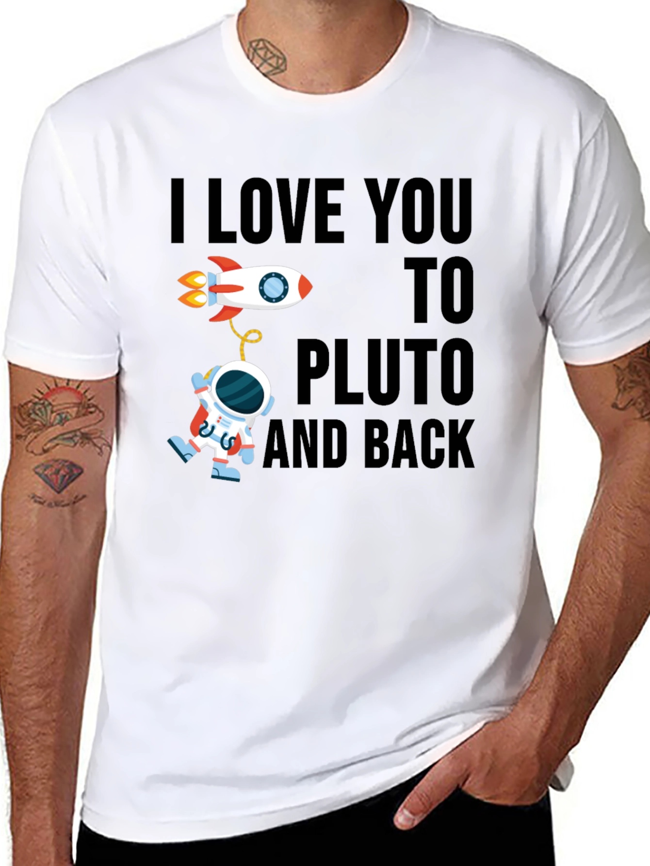 I Love You To Pluto And Back T-Shirt