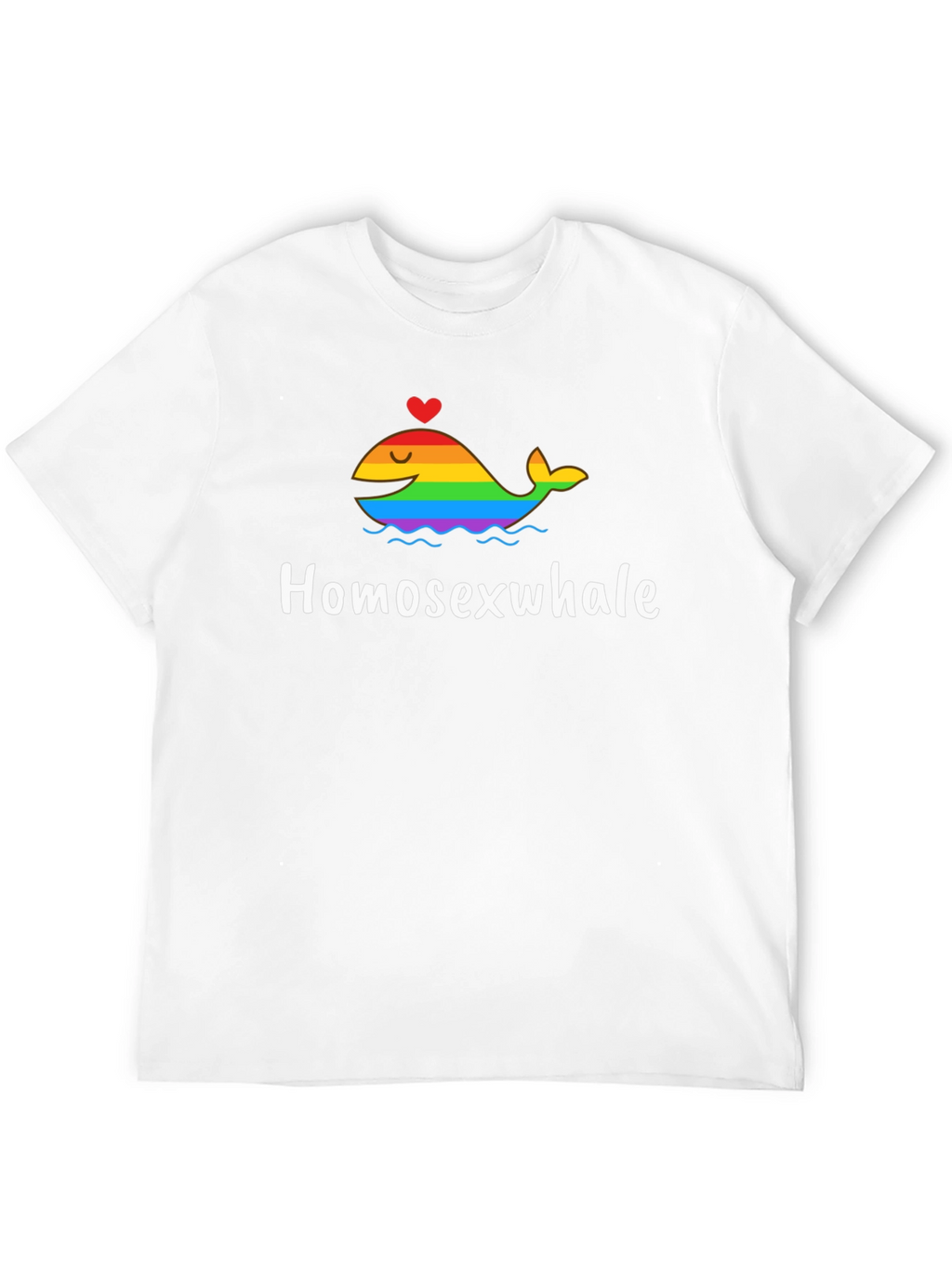 Homosexwhale LGBT Pride T-Shirt