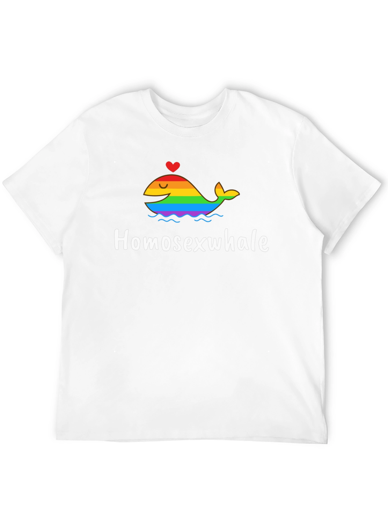 Homosexwhale LGBT Pride T-Shirt