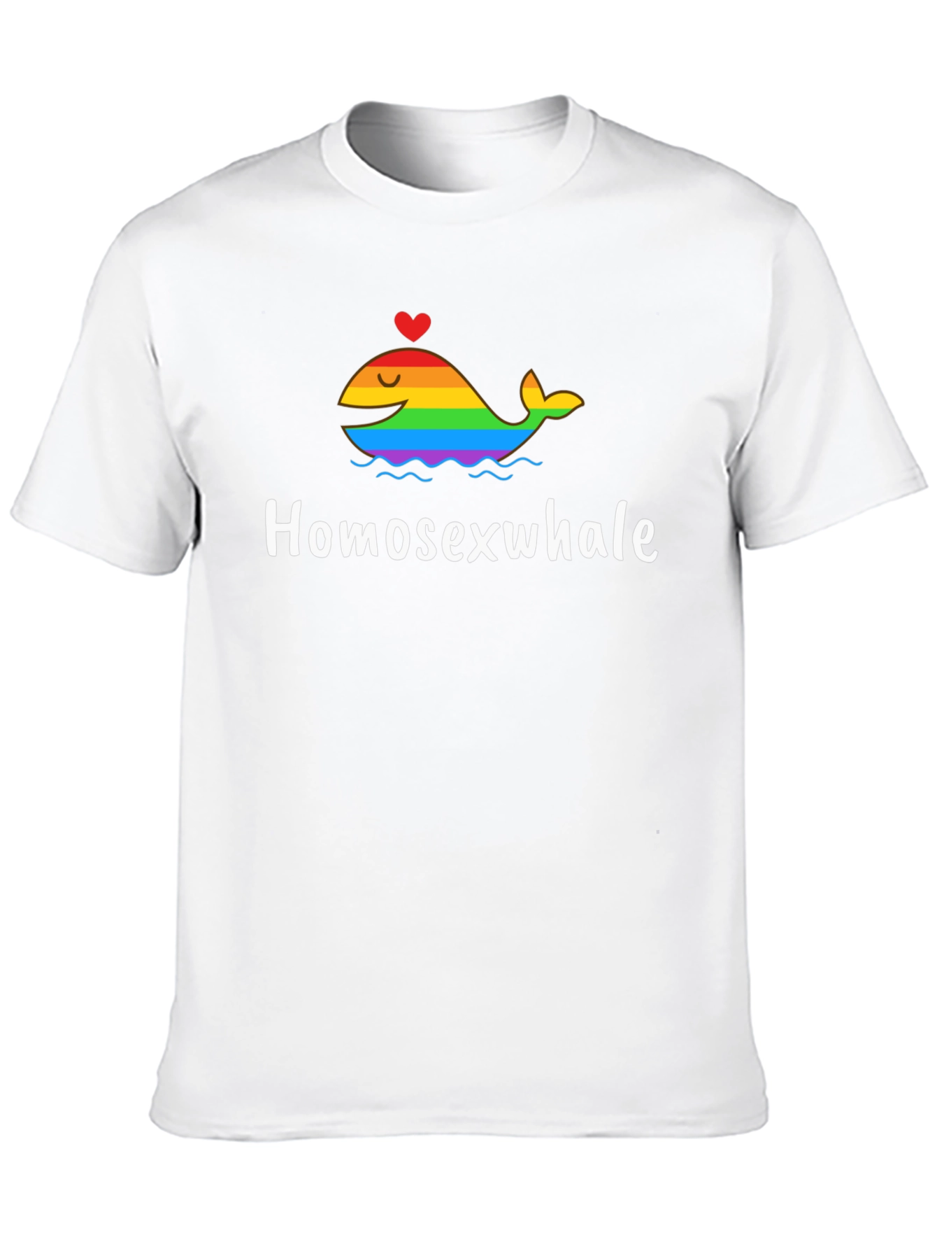 Homosexwhale LGBT Pride T-Shirt