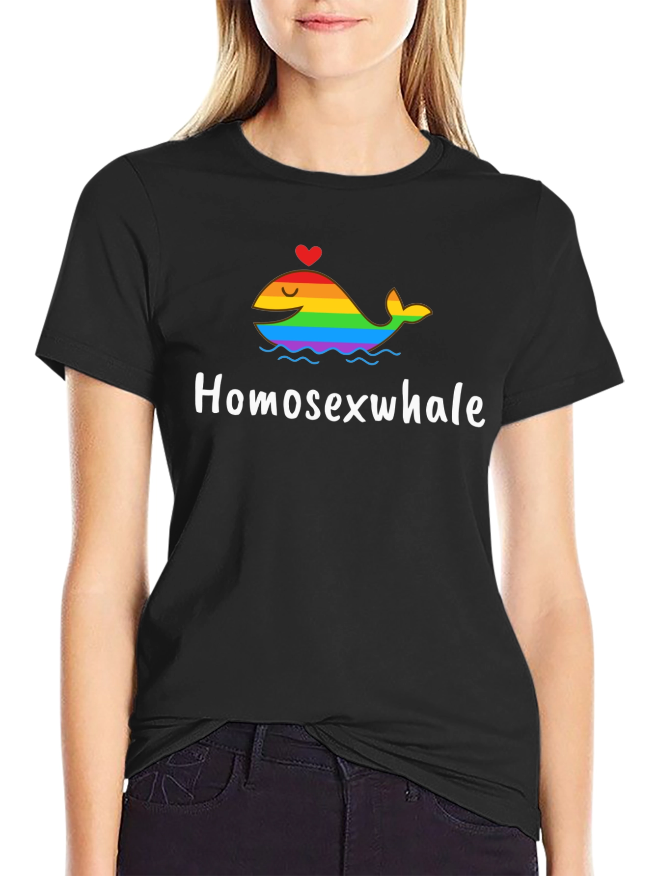Homosexwhale LGBT Pride T-Shirt