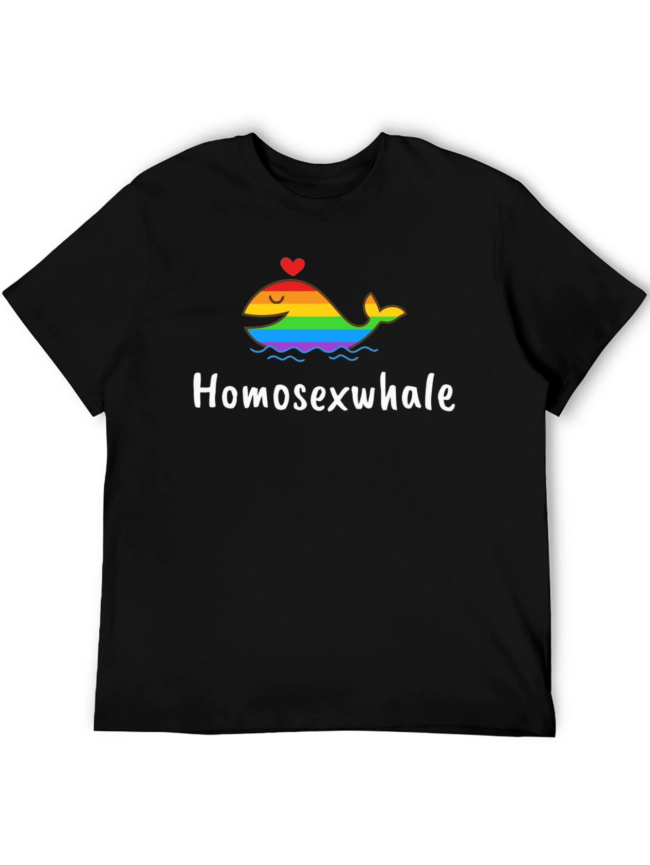 Homosexwhale LGBT Pride T-Shirt