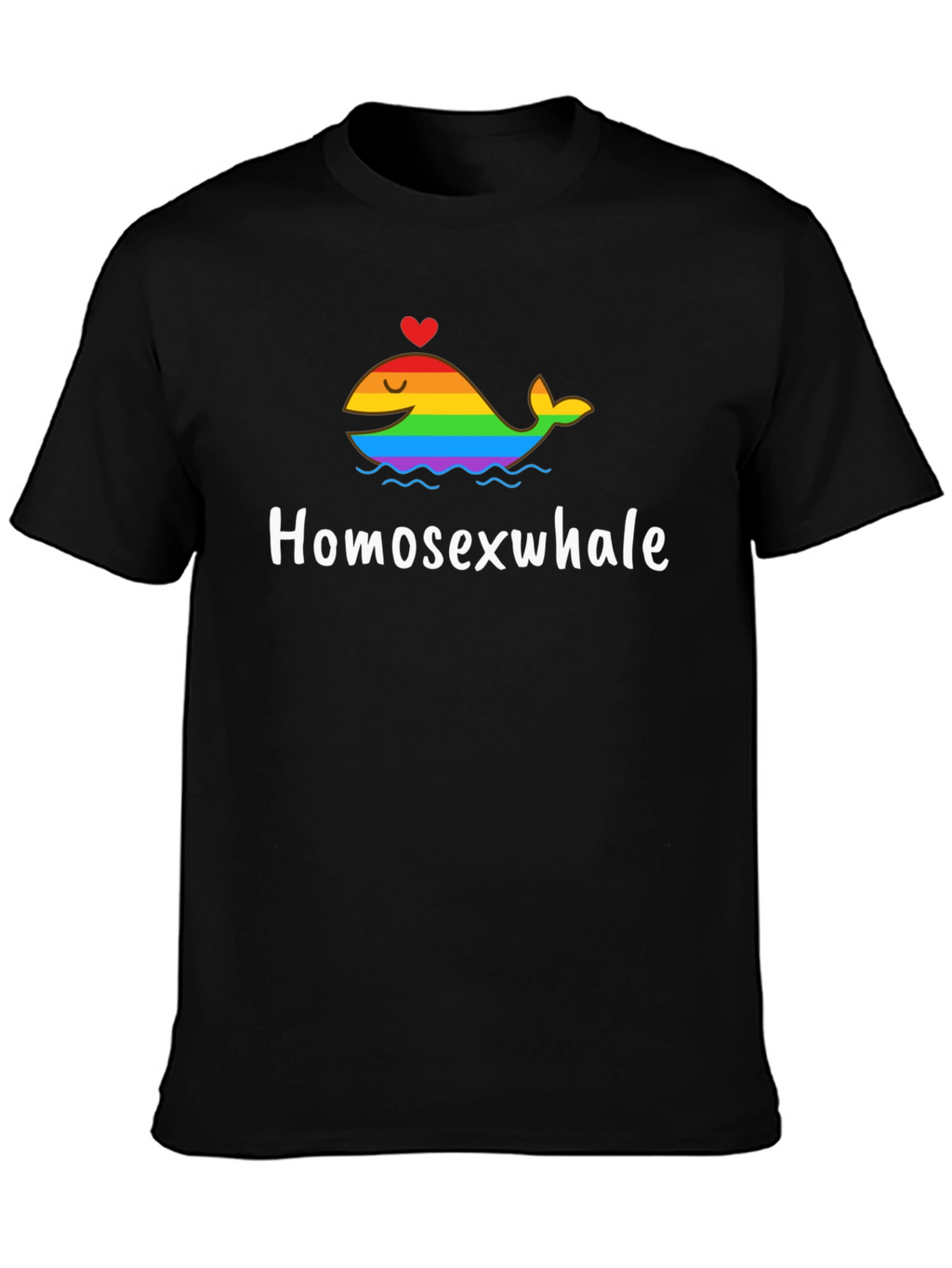 Homosexwhale LGBT Pride T-Shirt
