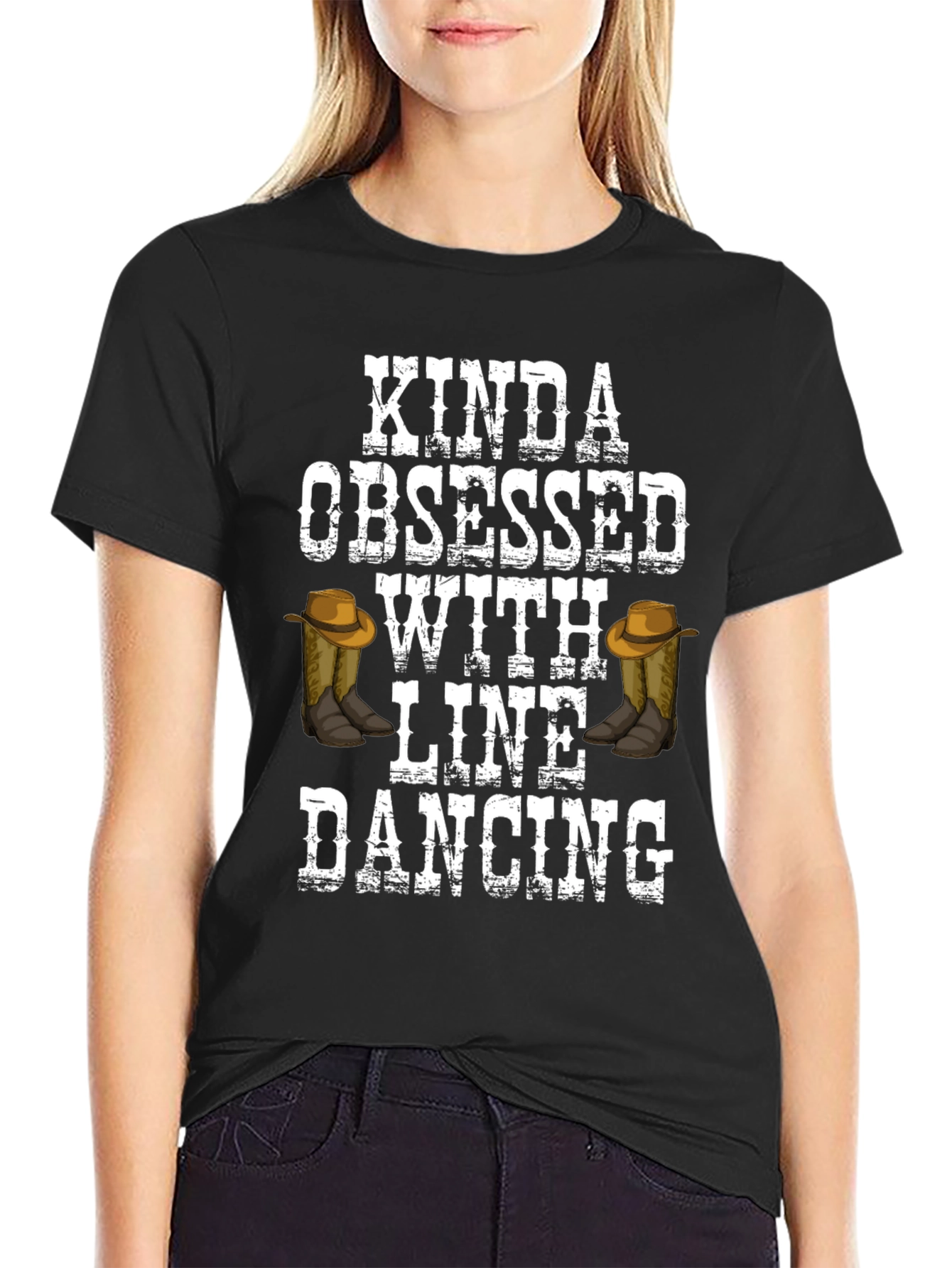 Line Dancing Obsessed T-Shirt