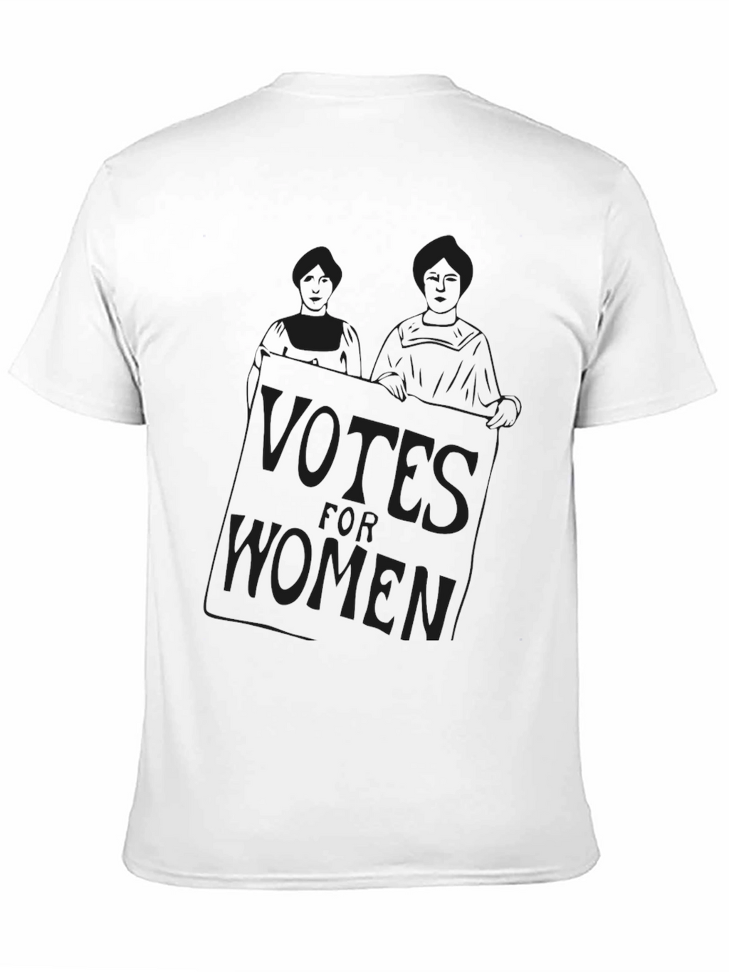 Votes for Women Black Graphic Tee