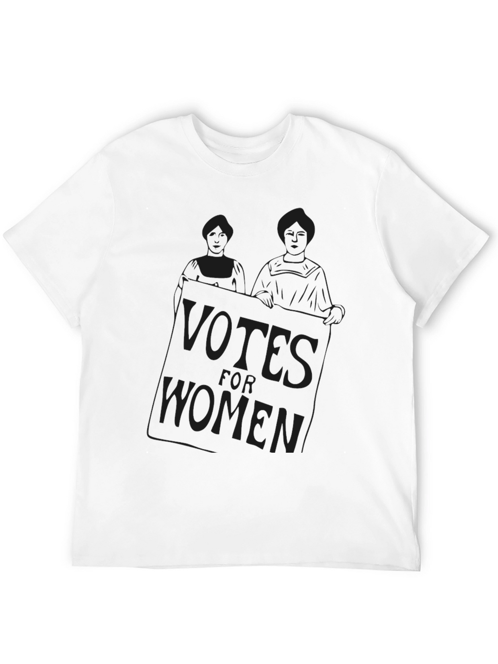 Votes for Women Black Graphic Tee