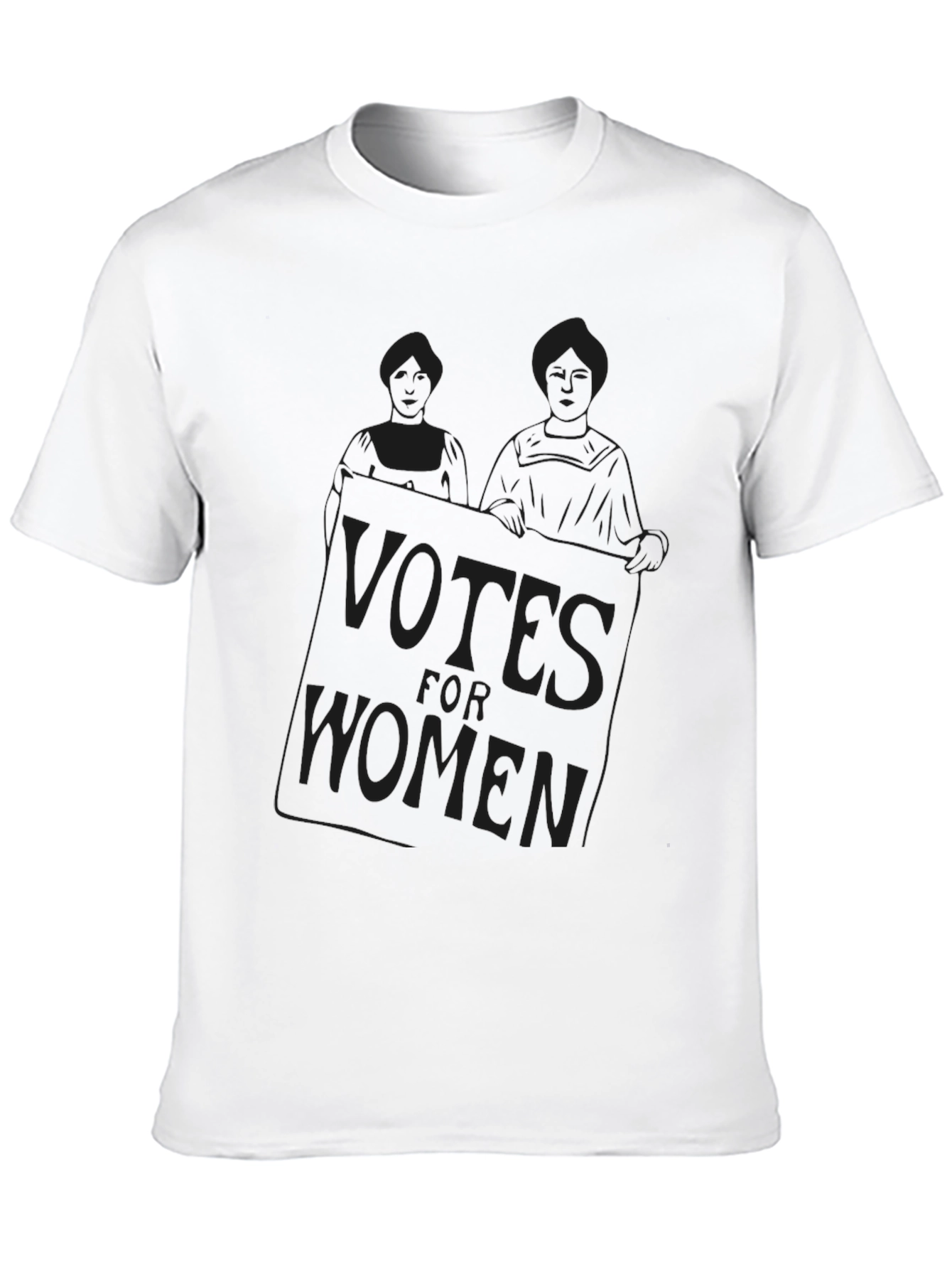 Votes for Women Black Graphic Tee
