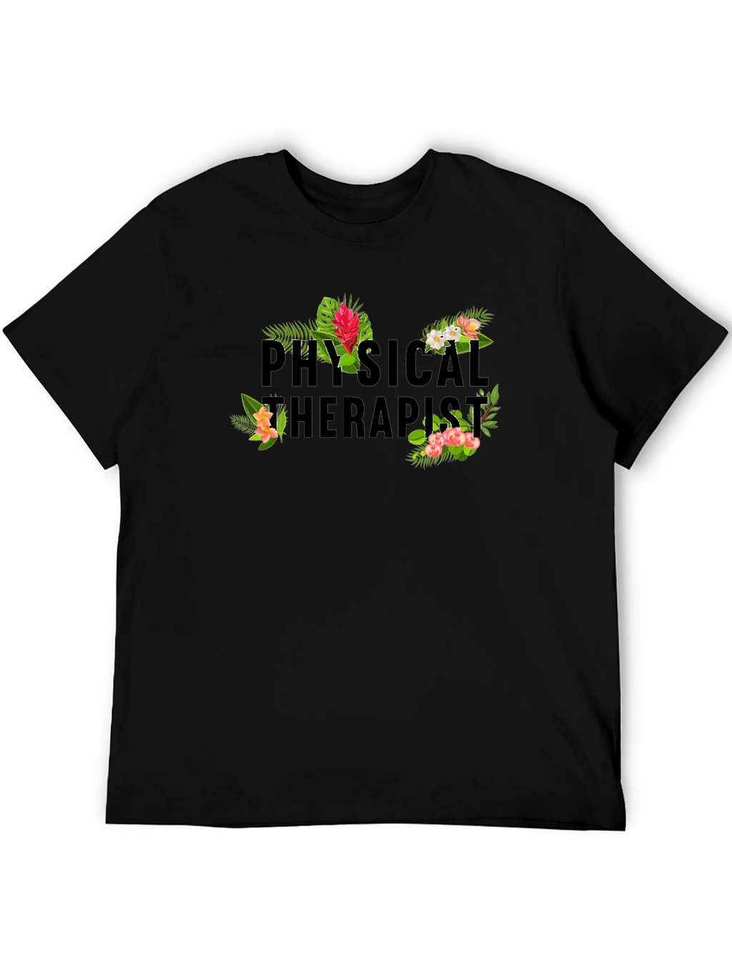 Physical Therapist Floral T-Shirt