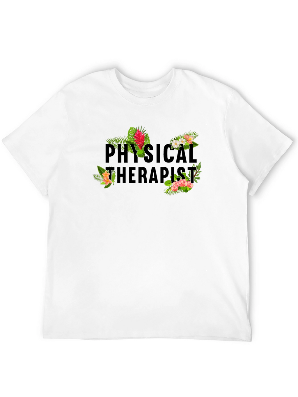 Physical Therapist Floral T-Shirt