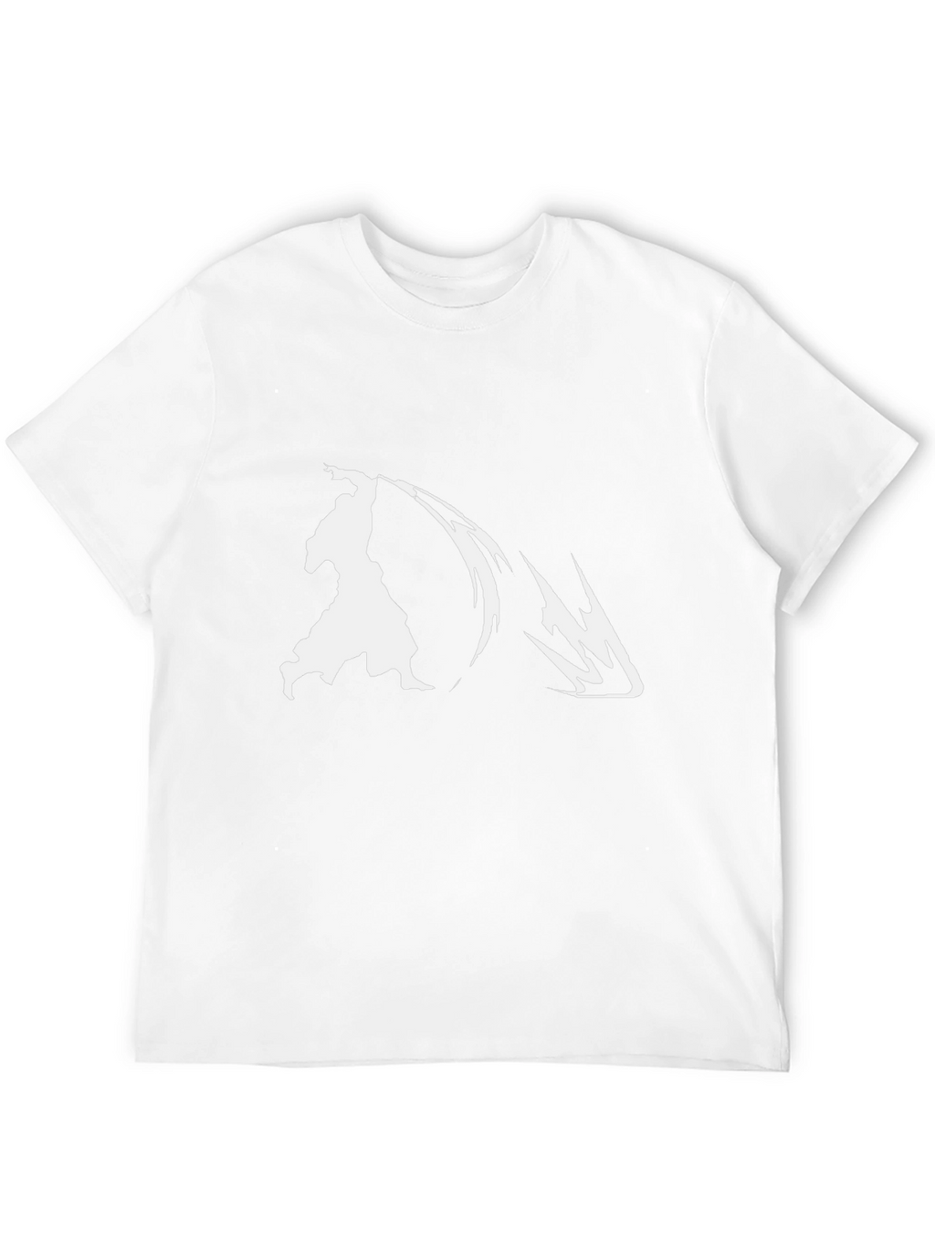 Black Anime Style T-Shirt