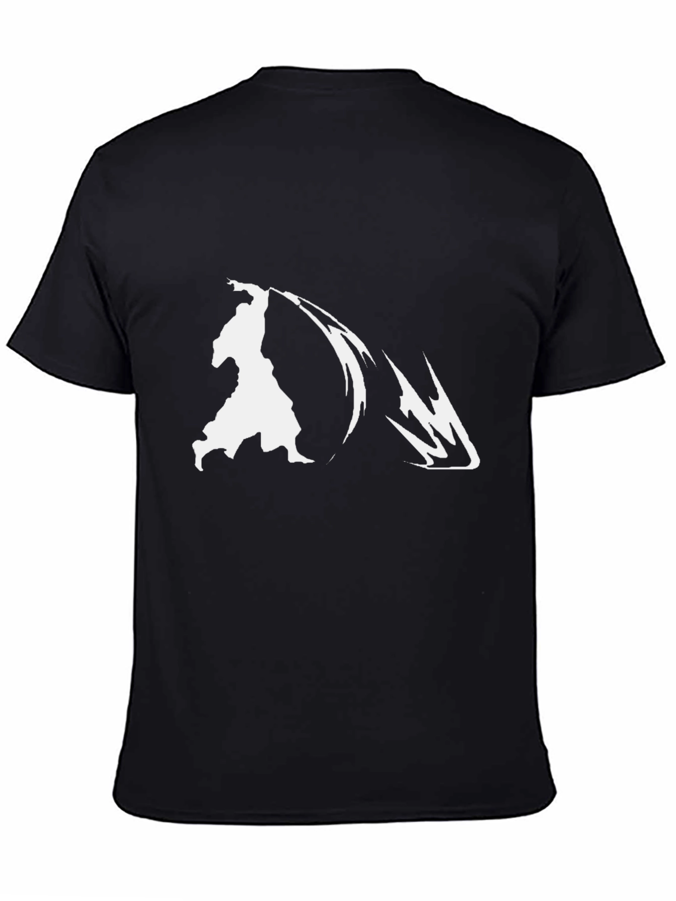 Black Anime Style T-Shirt