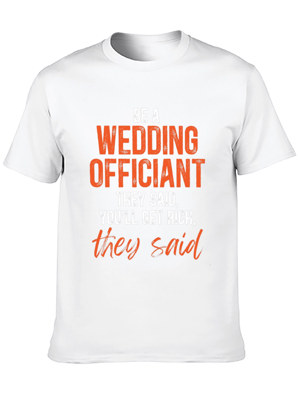 Wedding Officiant Funny Graphic T-Shirt