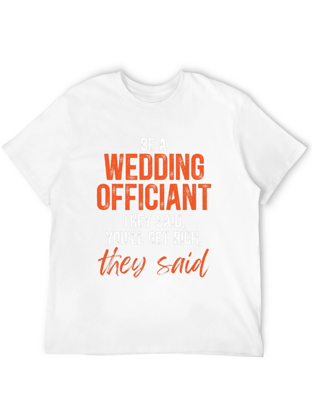 Wedding Officiant Funny Graphic T-Shirt