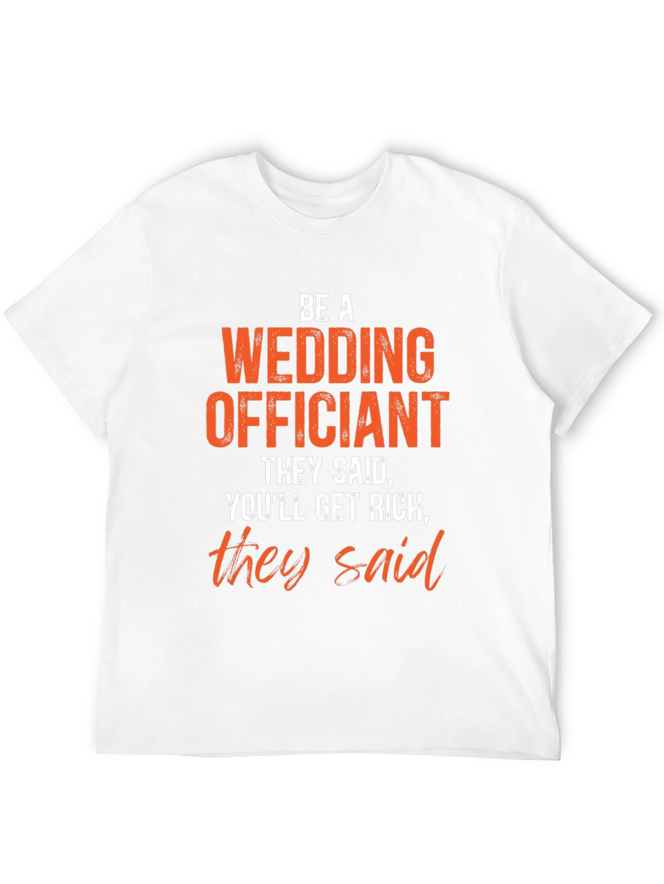 Wedding Officiant Funny Graphic T-Shirt