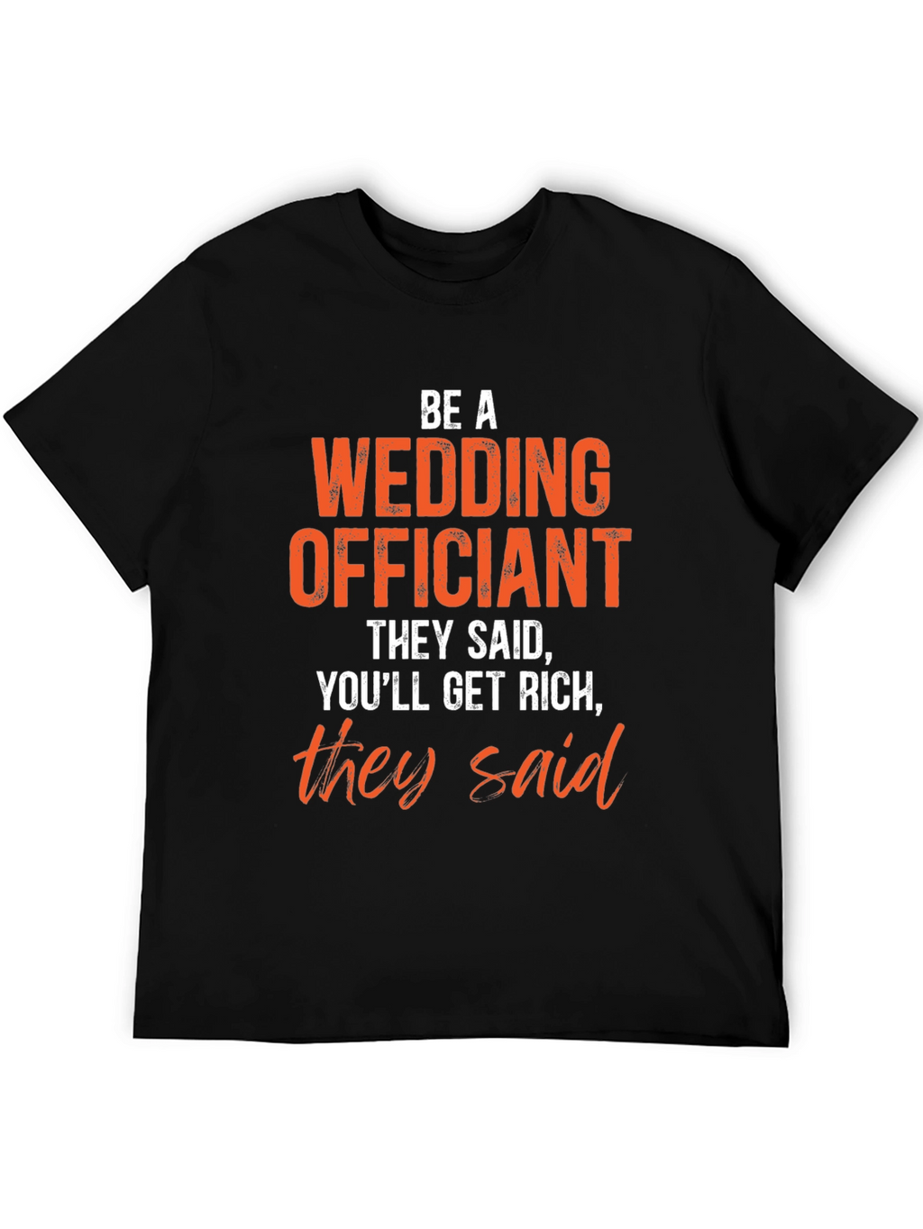 Wedding Officiant Funny Graphic T-Shirt