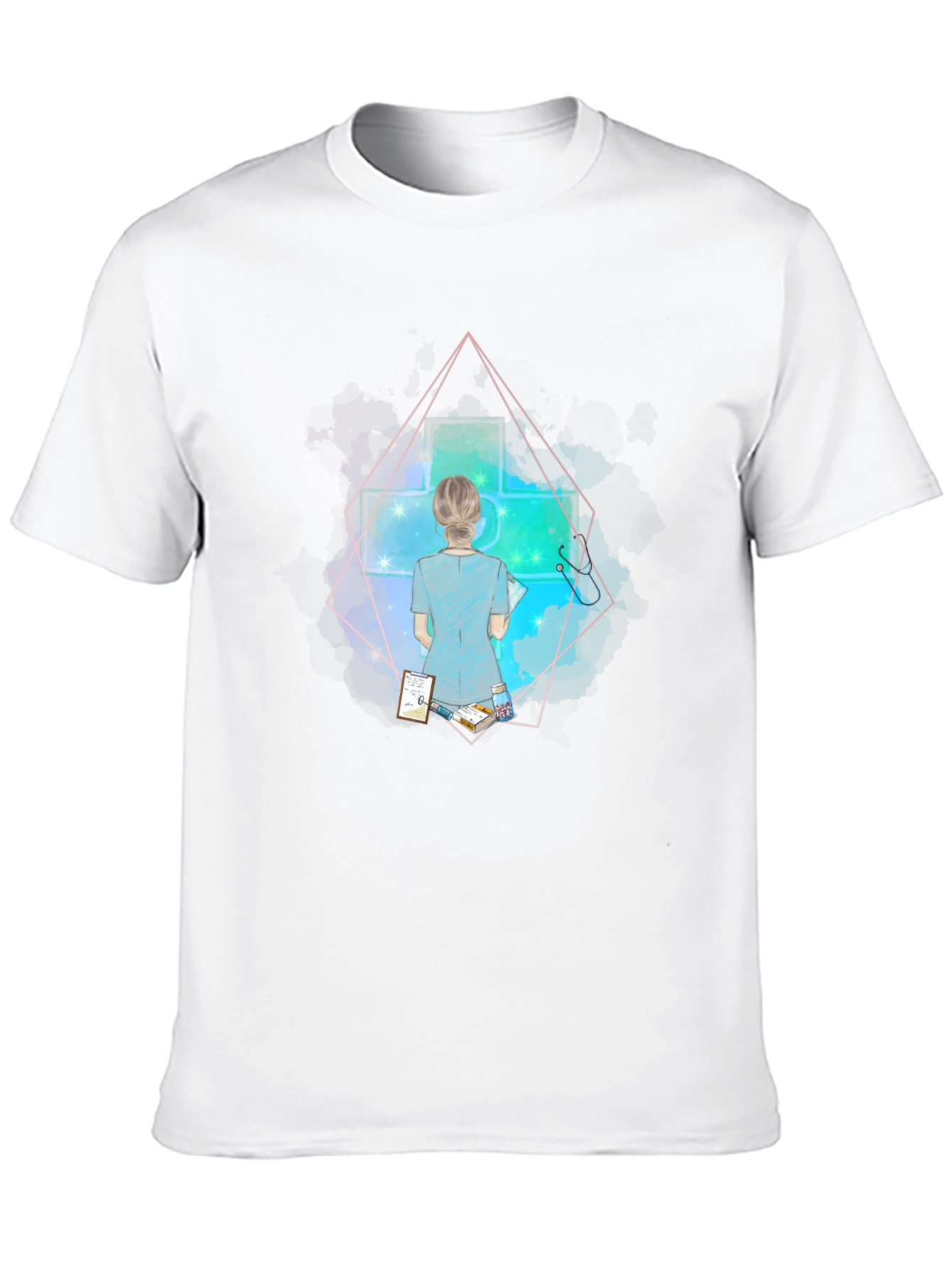 Nurse Graphic T-Shirt - Trendy Medical Apparel