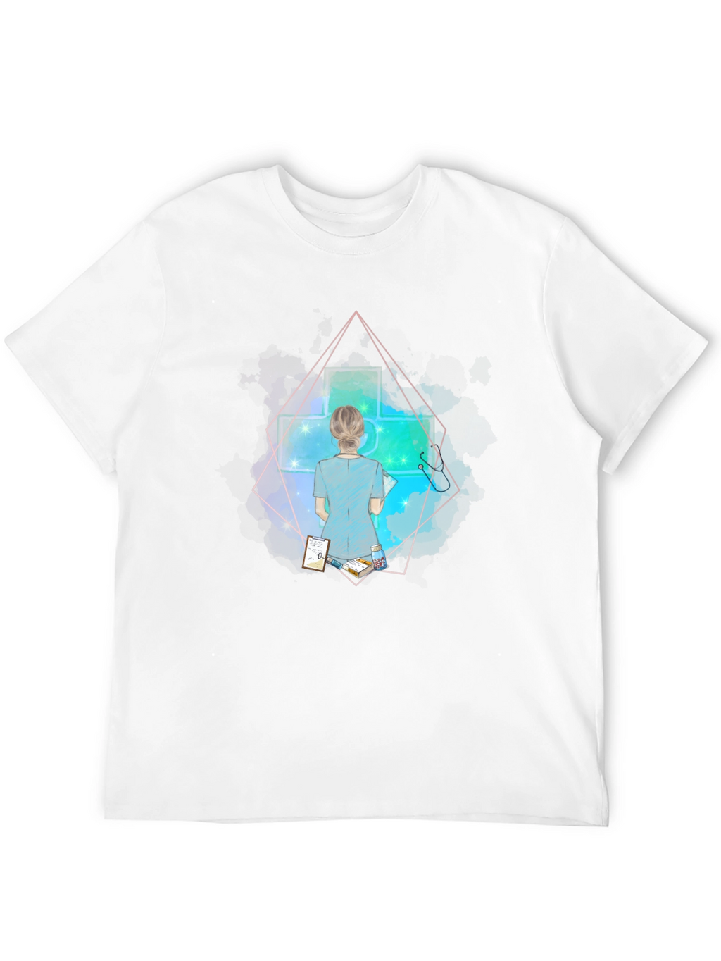 Nurse Graphic T-Shirt - Trendy Medical Apparel