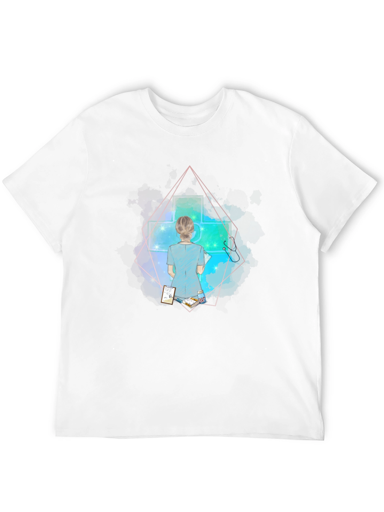 Nurse Graphic T-Shirt - Trendy Medical Apparel