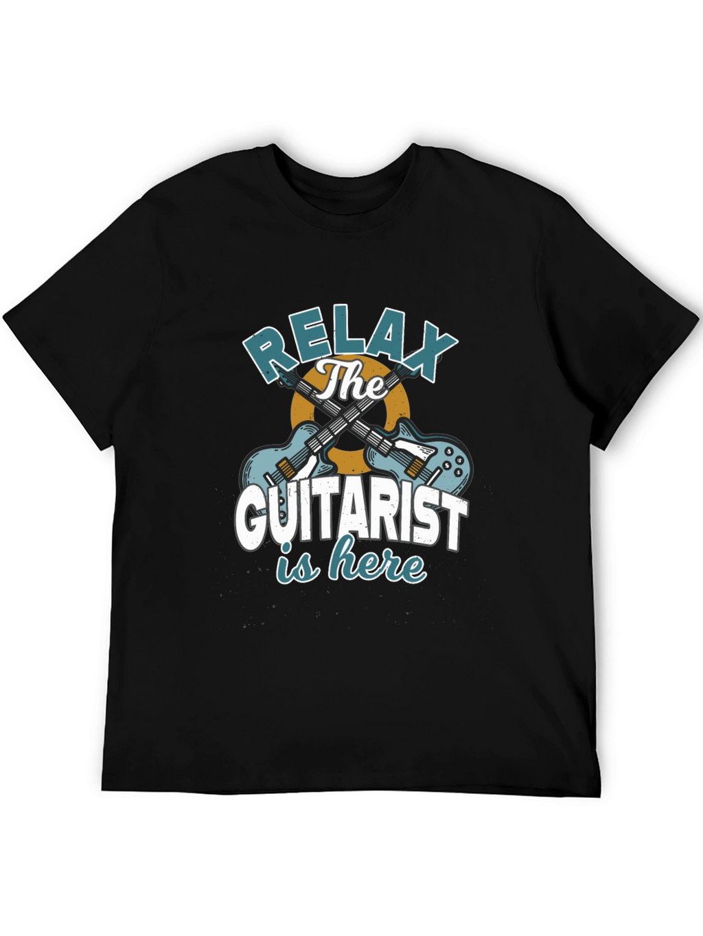 Relax The Guitarist is Here Graphic T-Shirt