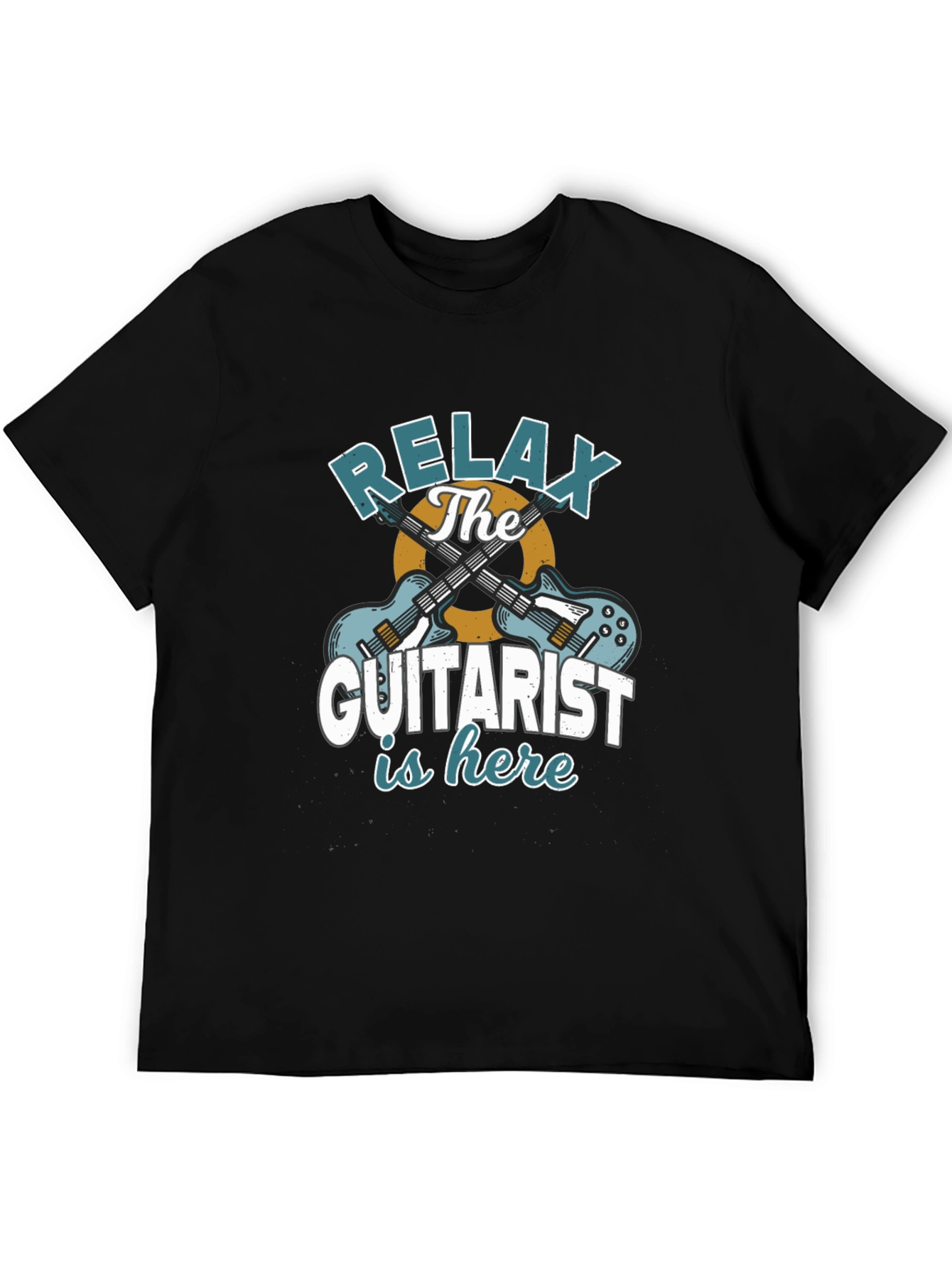 Relax The Guitarist is Here Graphic T-Shirt