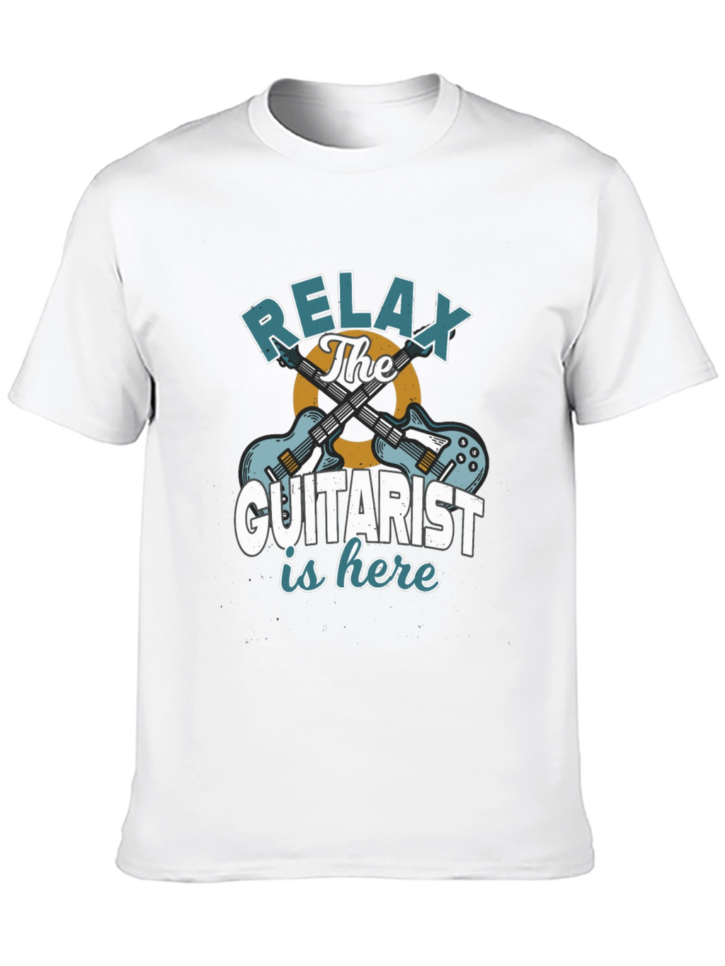 Relax The Guitarist is Here Graphic T-Shirt