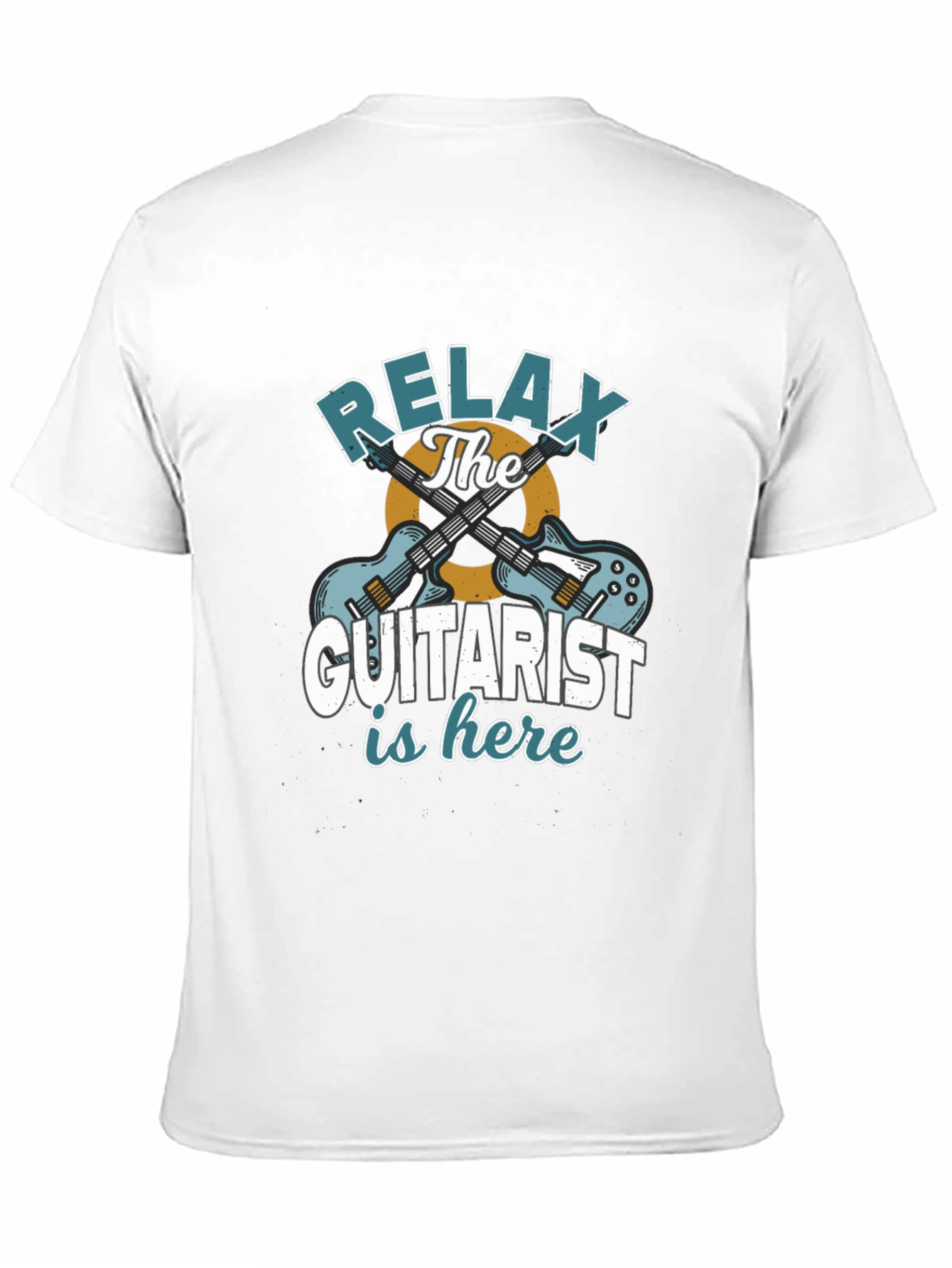 Relax The Guitarist is Here Graphic T-Shirt