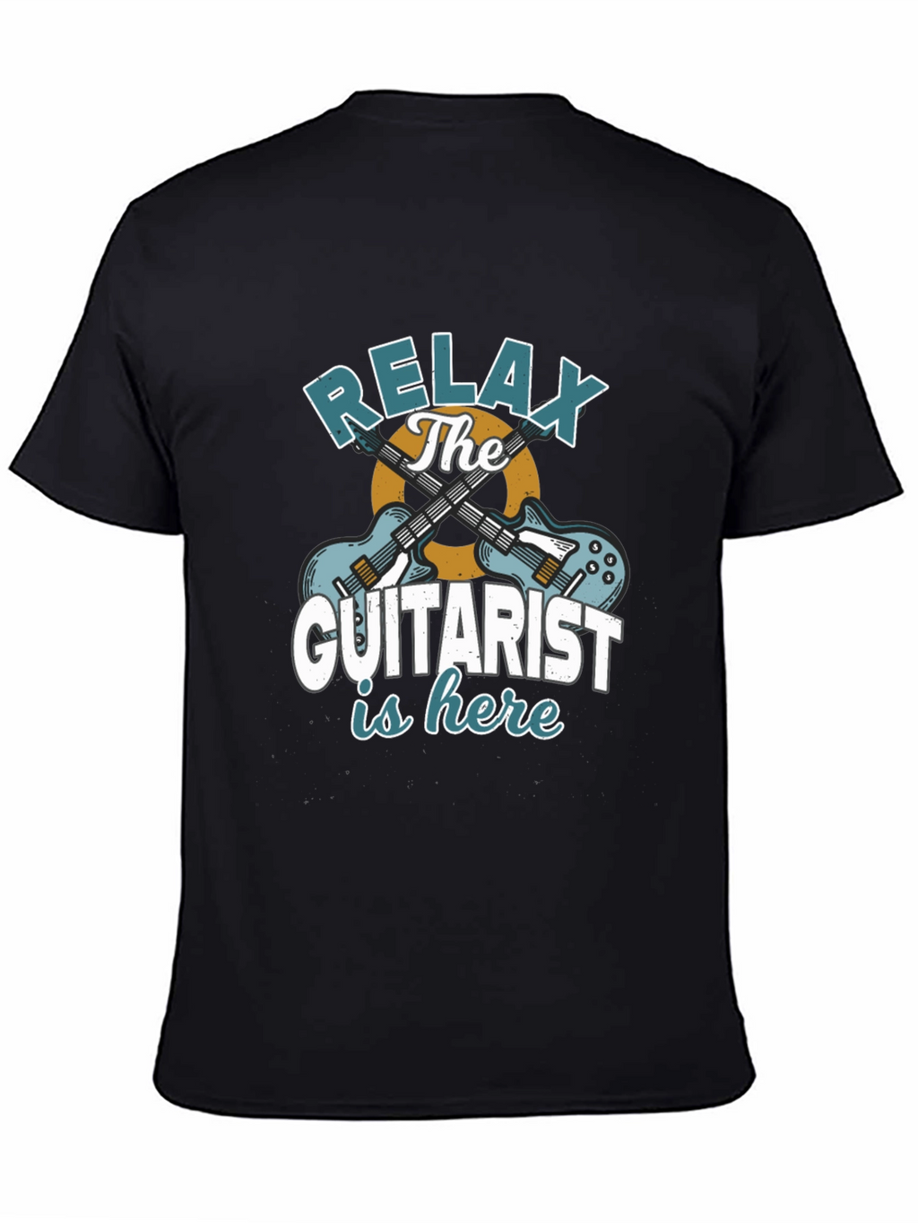 Relax The Guitarist is Here Graphic T-Shirt