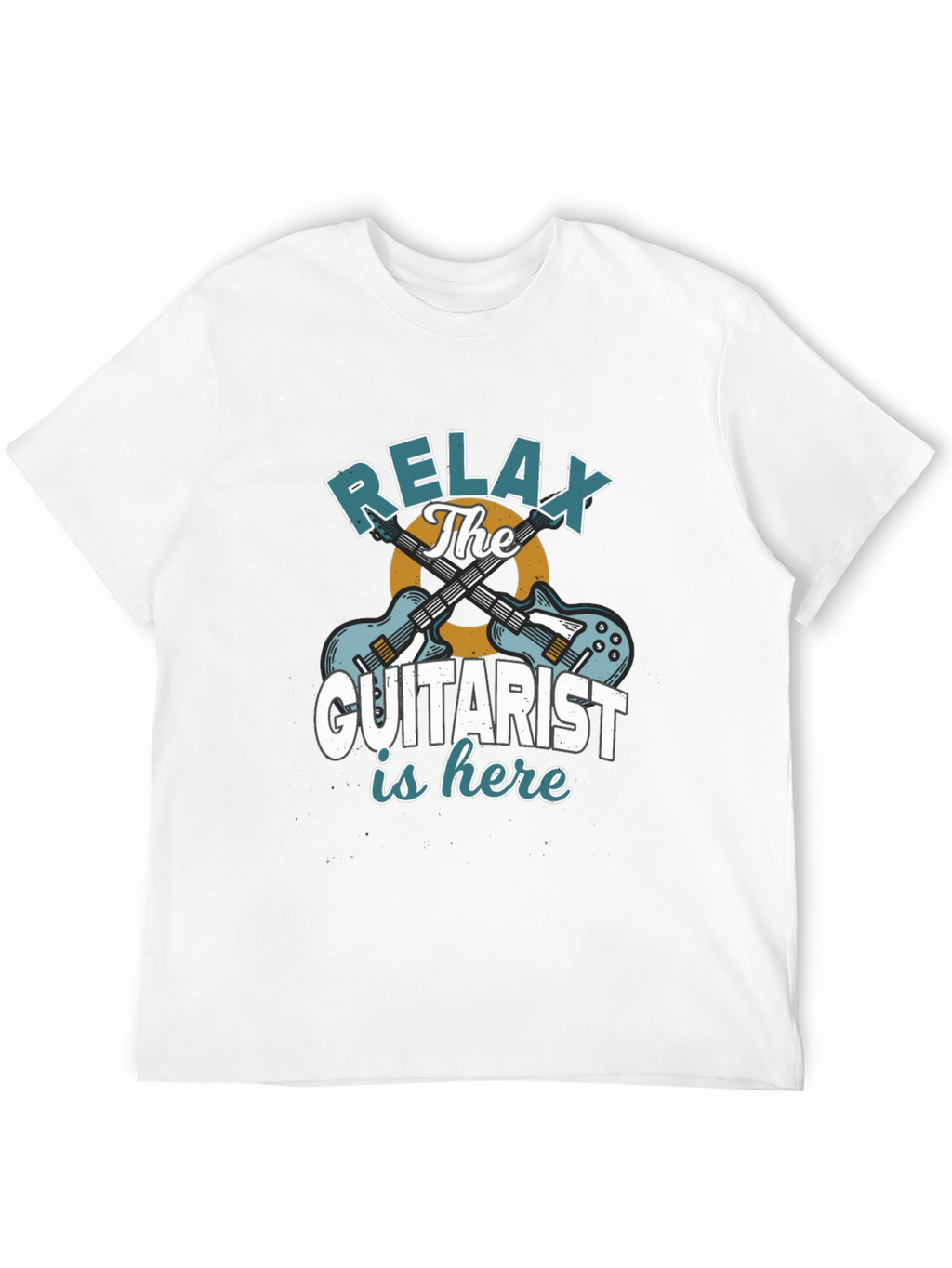 Relax The Guitarist is Here Graphic T-Shirt